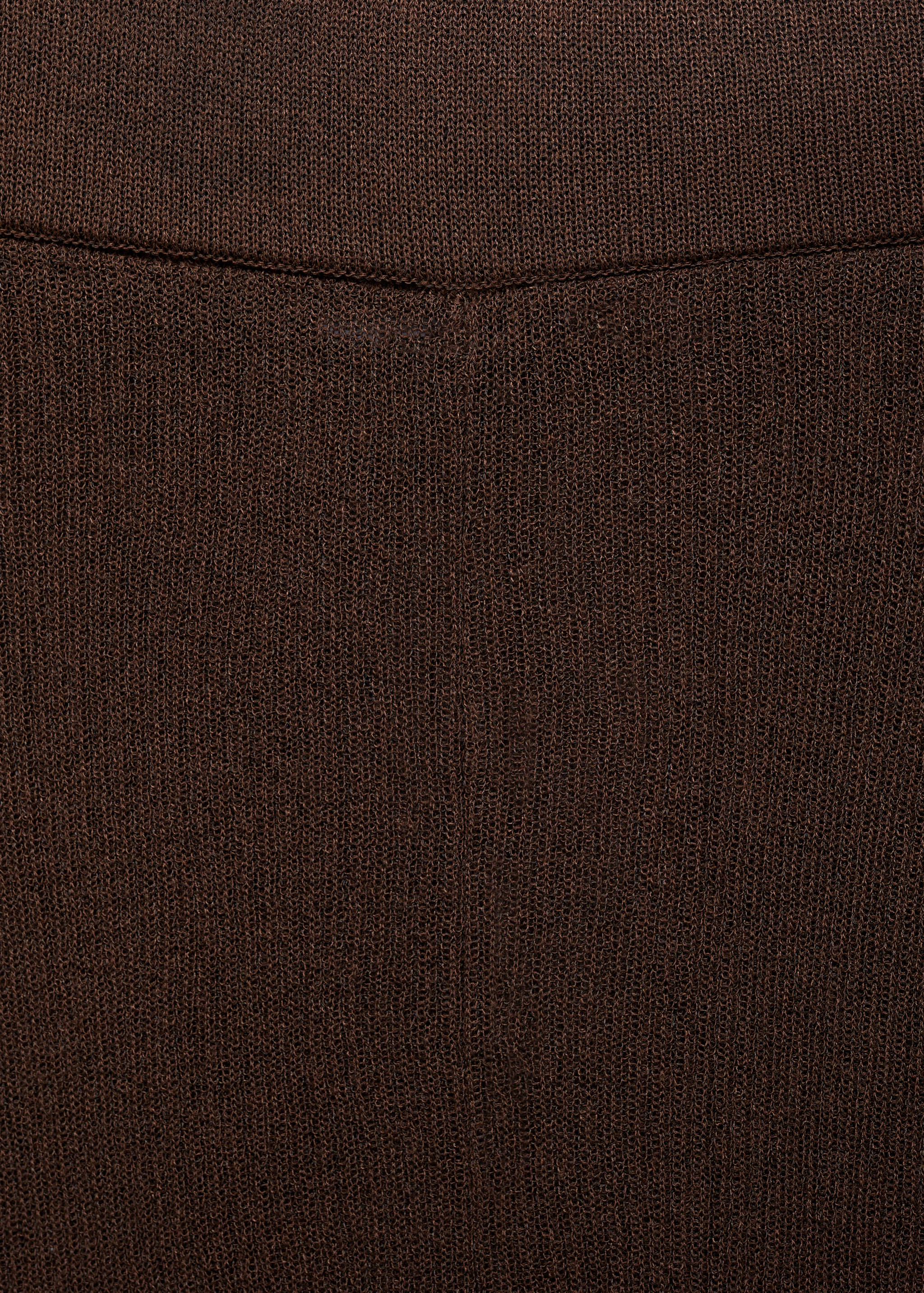 Flared knitted trousers - Details of the article 8
