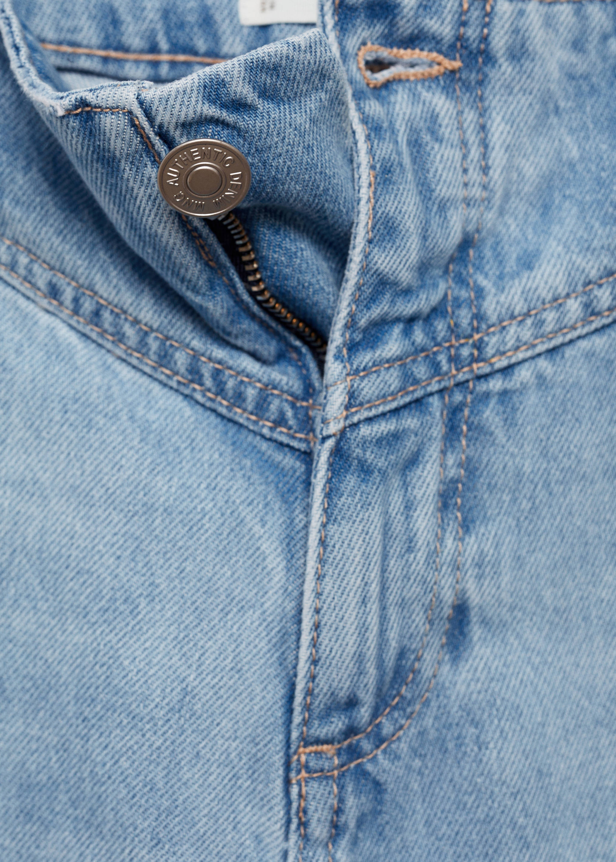 Culotte jeans with seam detail - Details of the article 8
