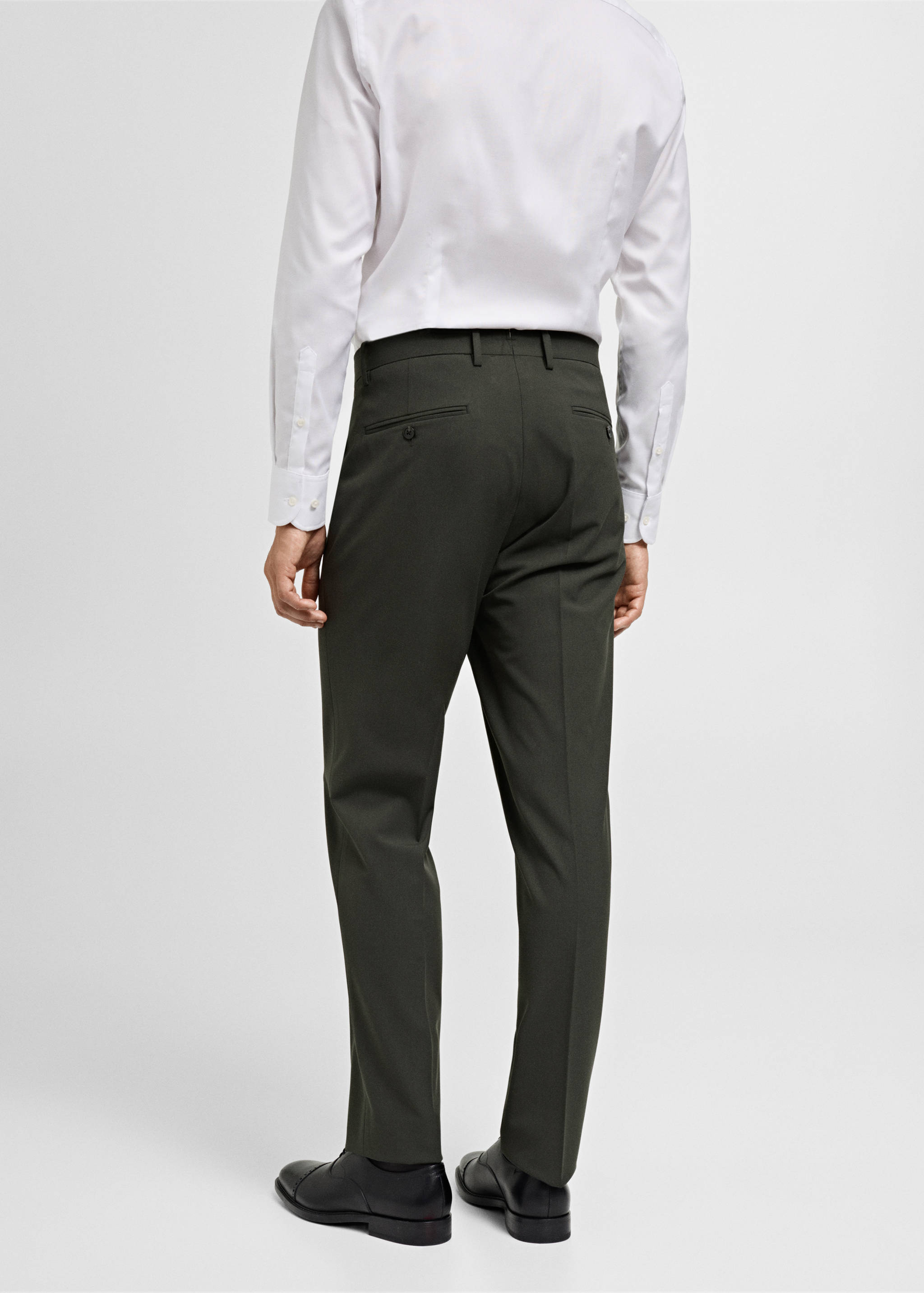 Pantalon costume slim-fit tissu comfort stretch - Verso de l’article