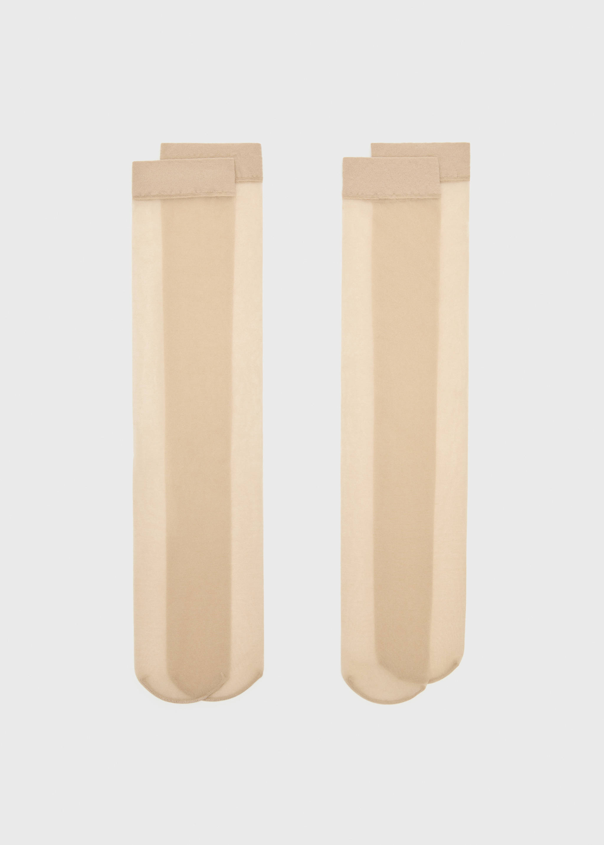 Pack de 2 calcetines velados - Artículo sin modelo
