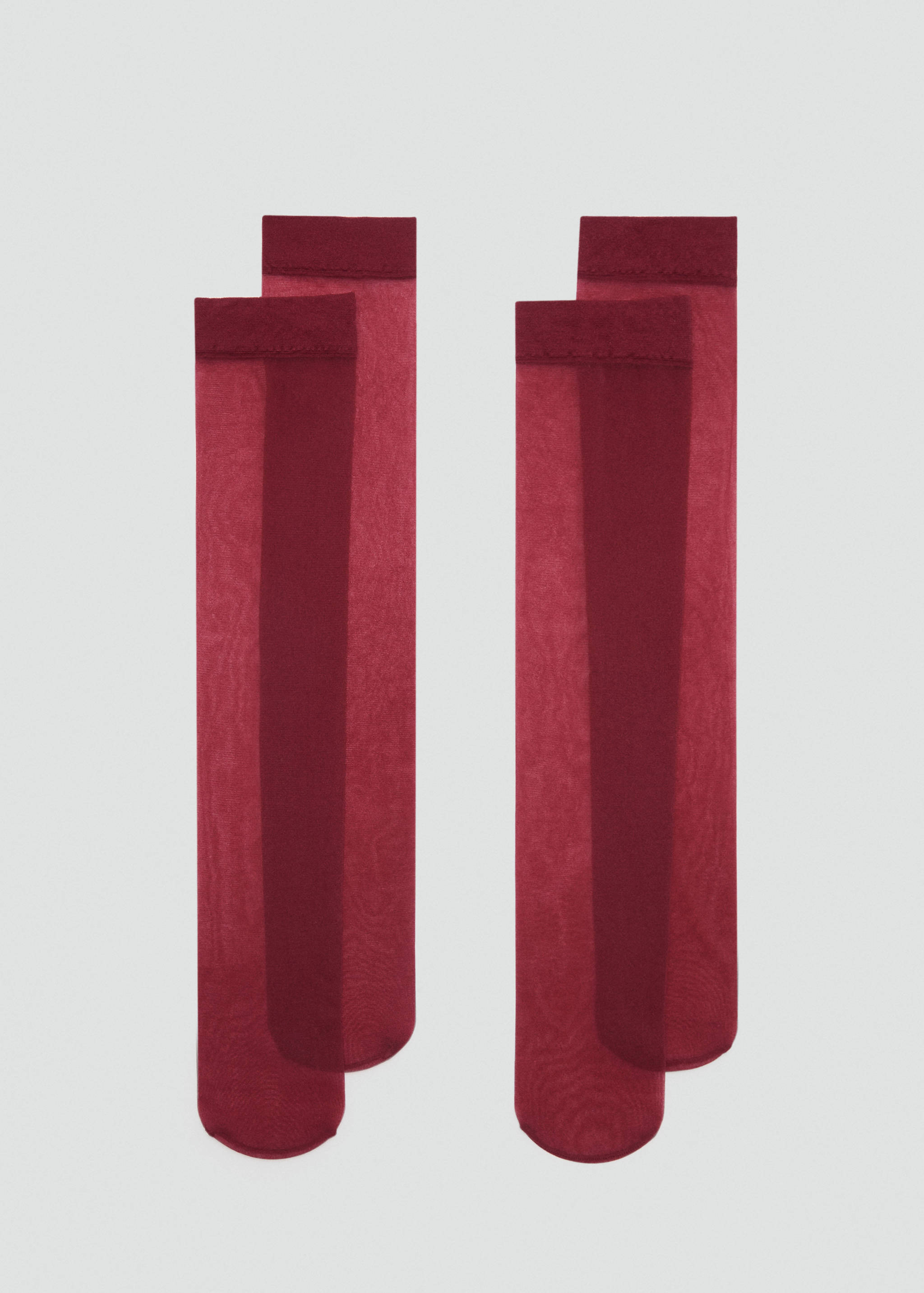 Pack of 2 veiled socks - Article without model