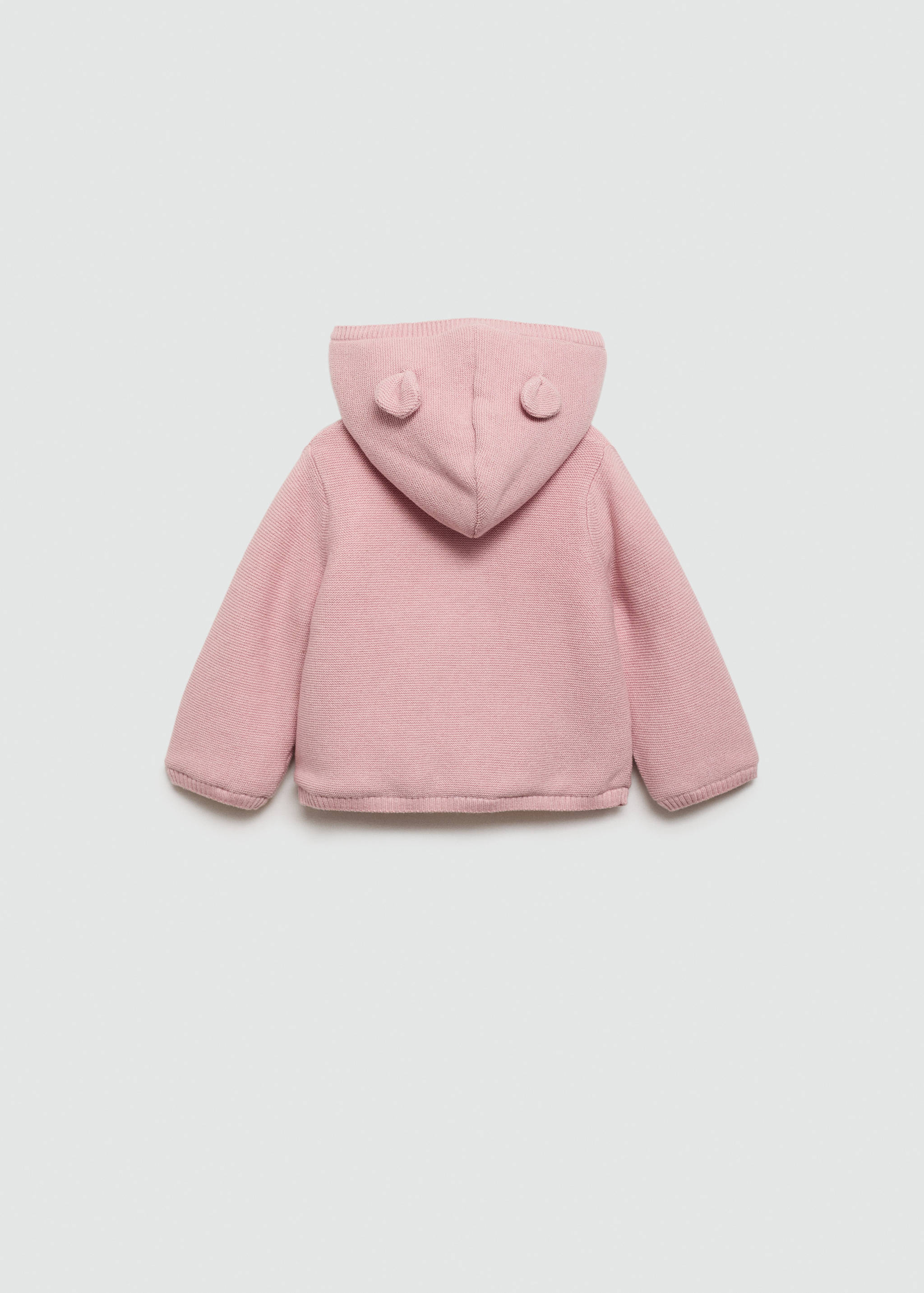 Cárdigan punto interior borreguito - Reverso del artículo