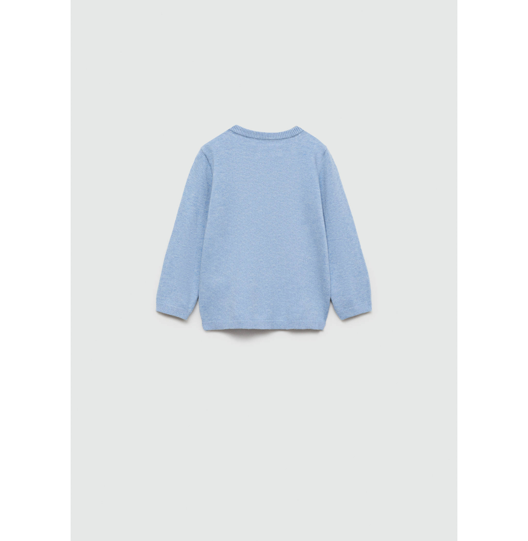 V-neck sweater - Reverse of the article