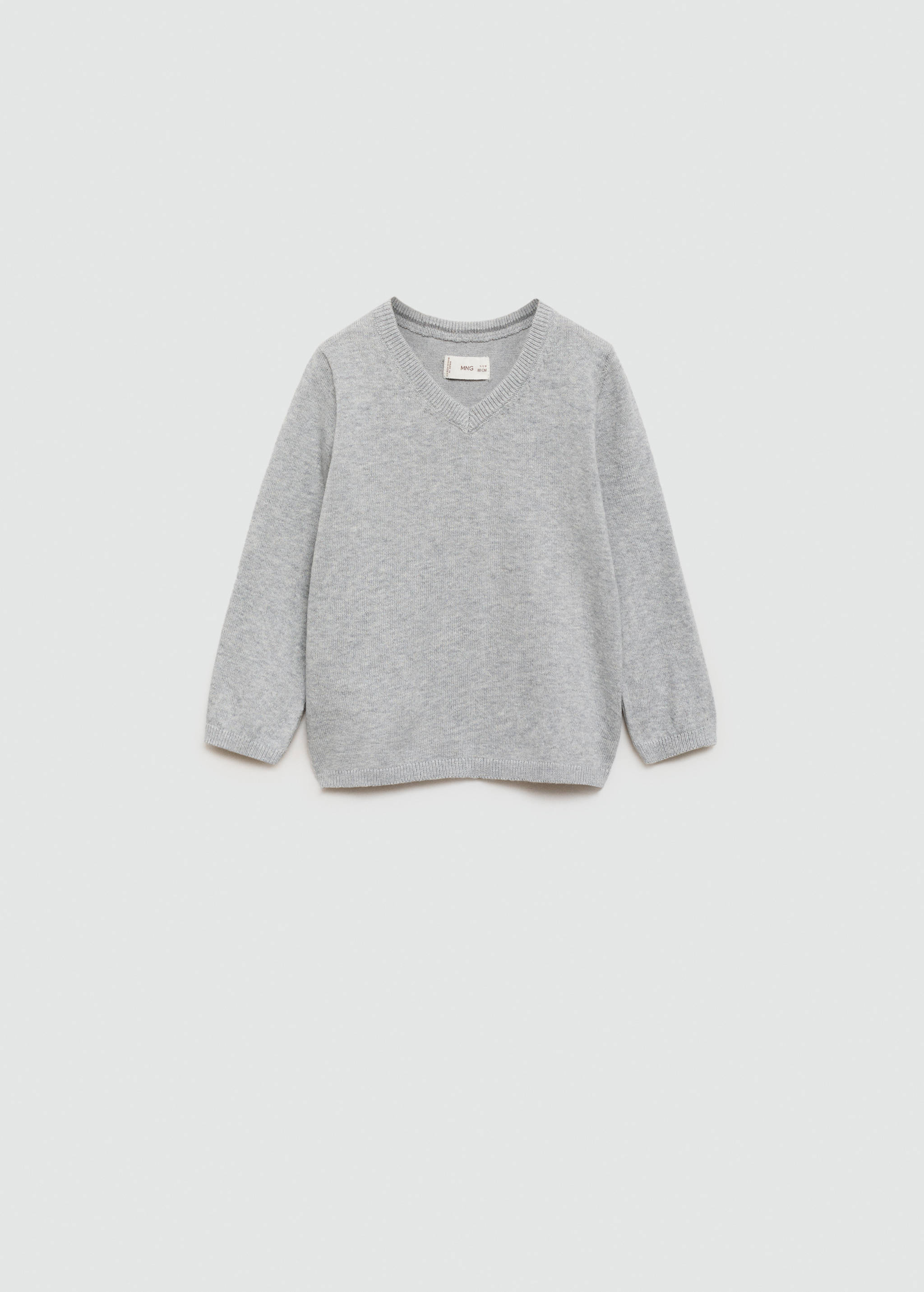 Pull-over à col en V - Article sans modèle