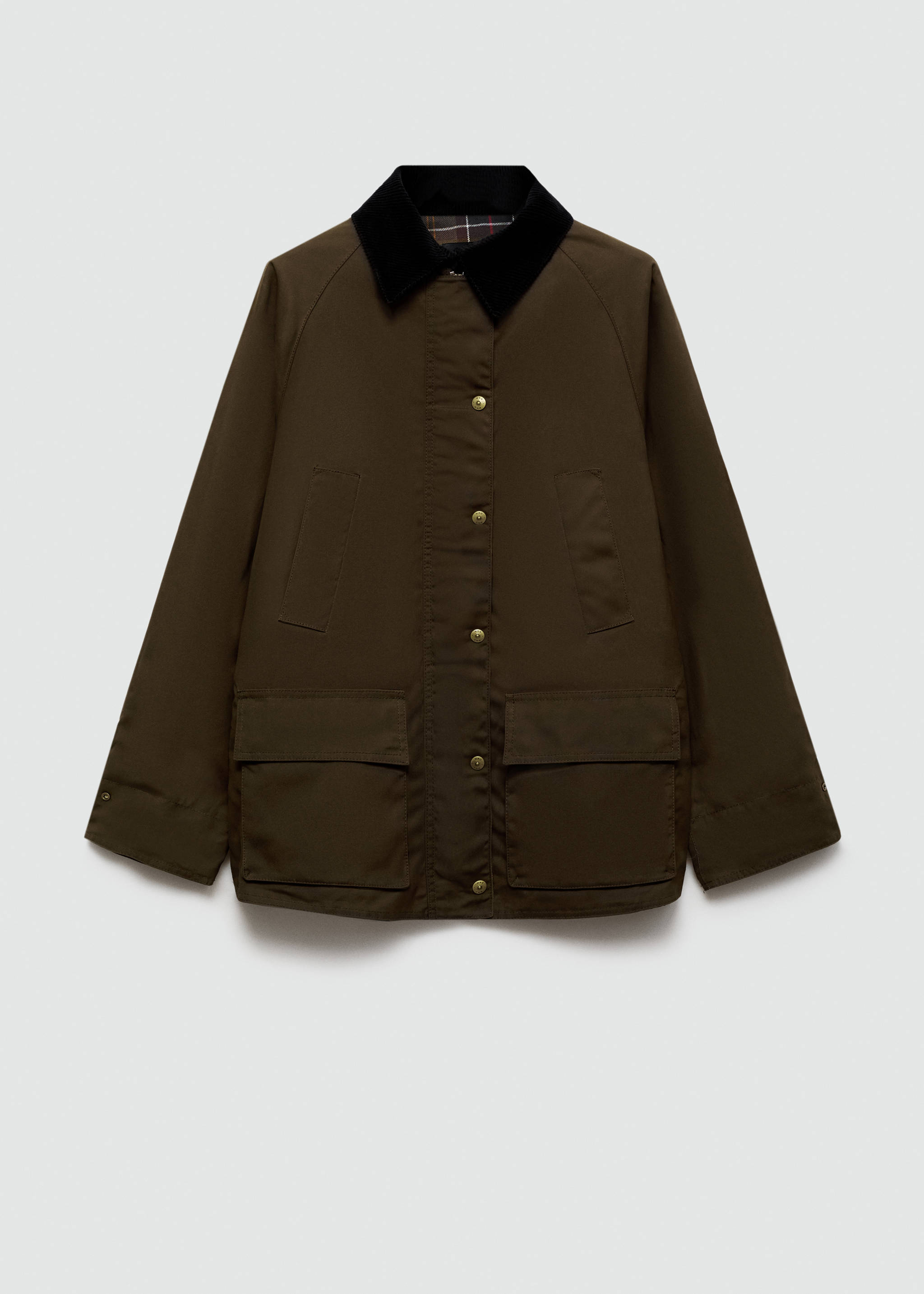 Parka efecto encerado corta - Artículo sin modelo