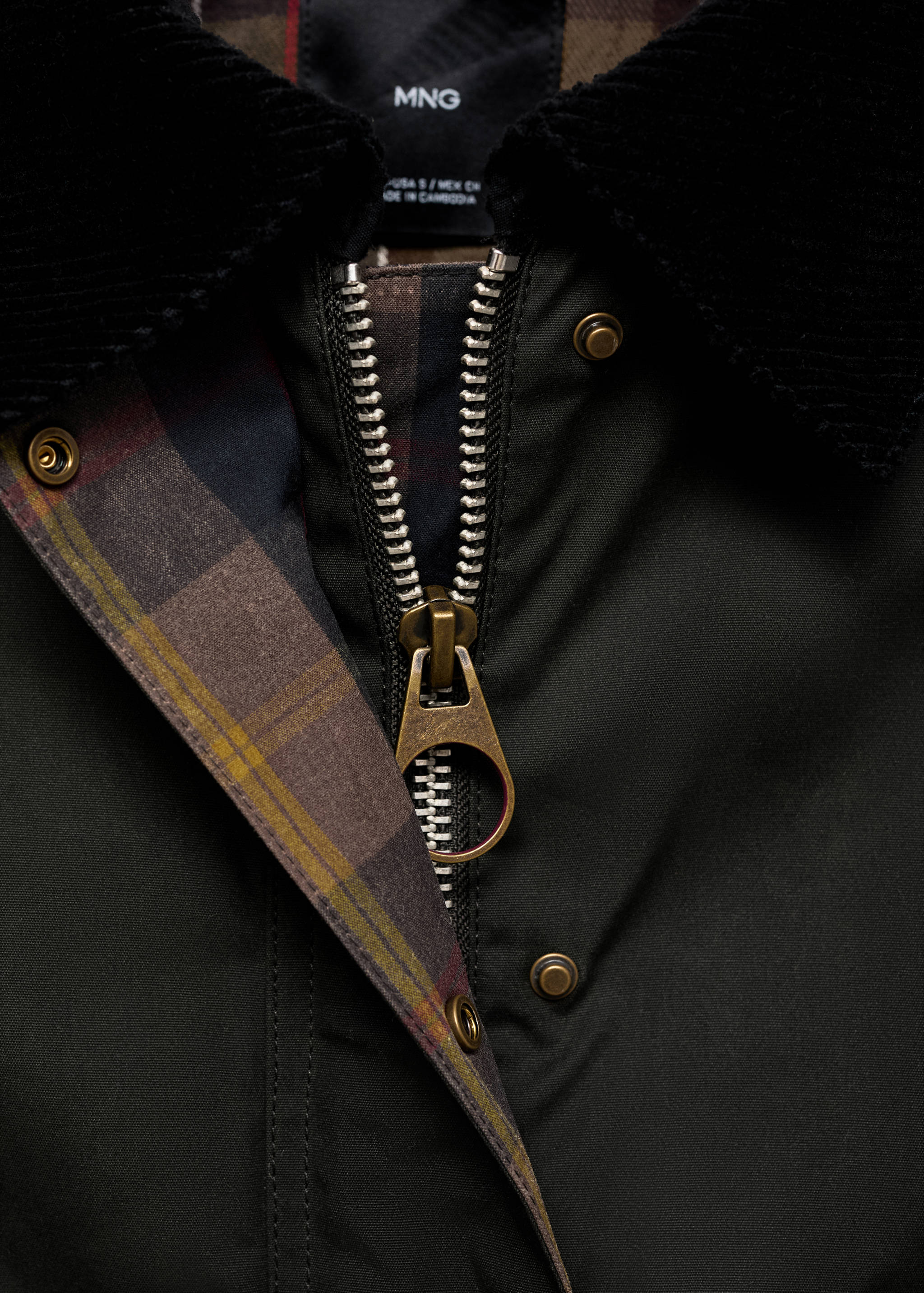 Parka courte effet ciré - Détail de l'article 8