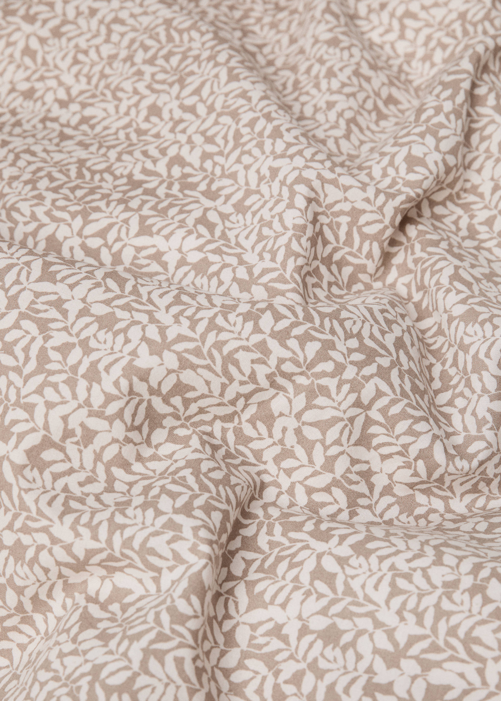 Housse de couette en imprimé micro-fleurs lit 180 cm - Détail de l'article 2