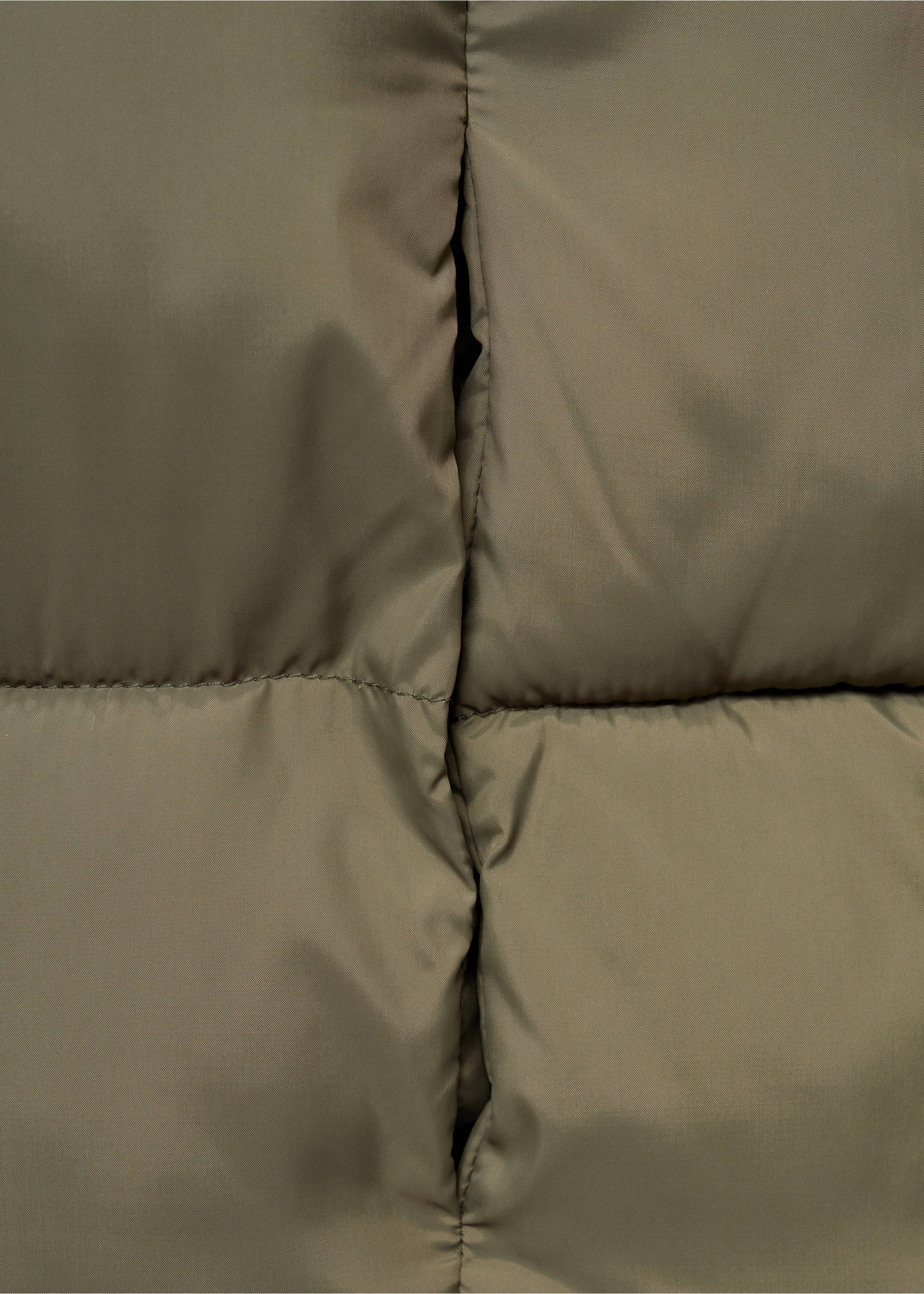 Gilet matelassé à capuche - Détail de l'article 0, Kaki. Ref: 77055637-00.