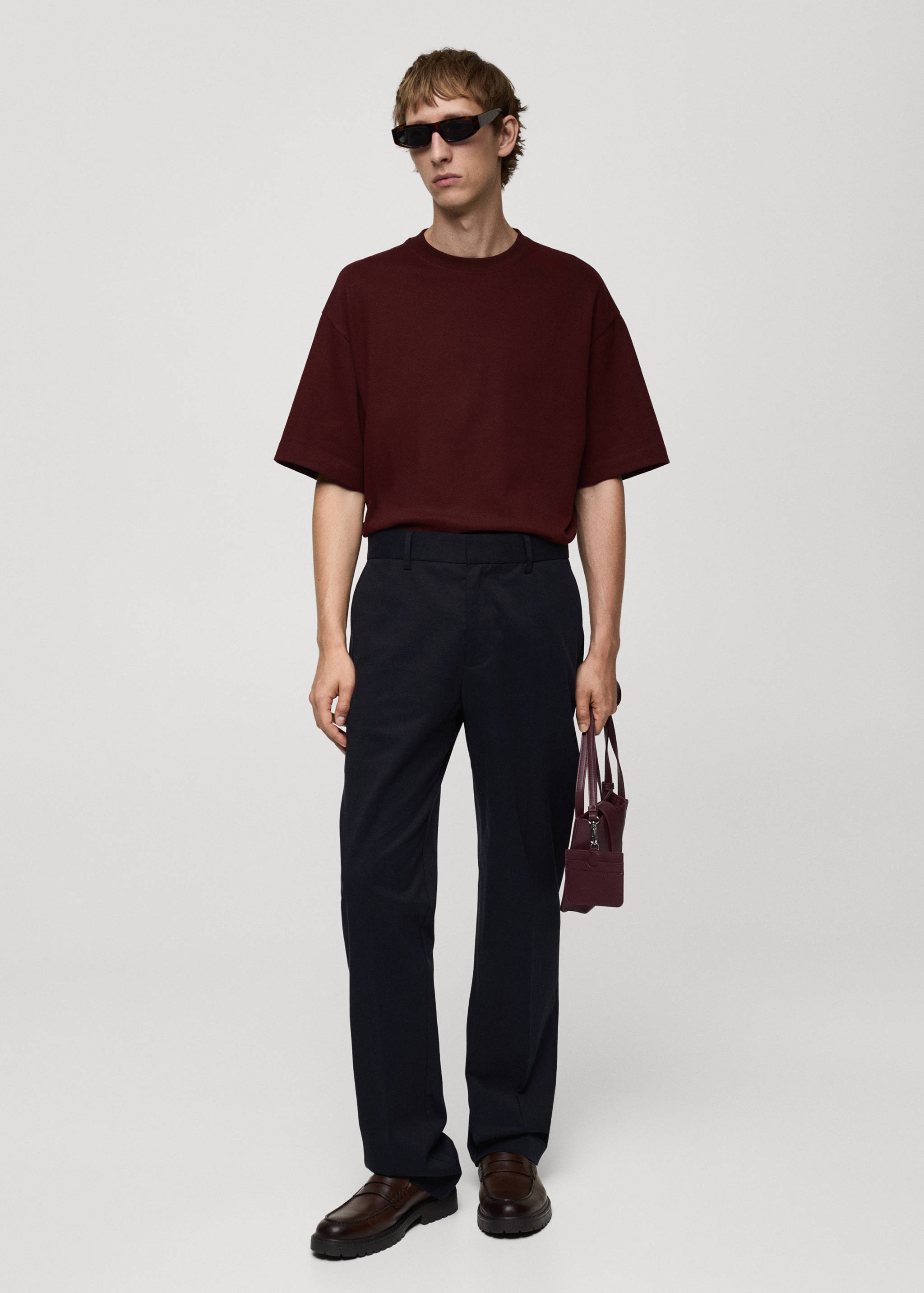 100% cotton oversized t-shirt - General plane