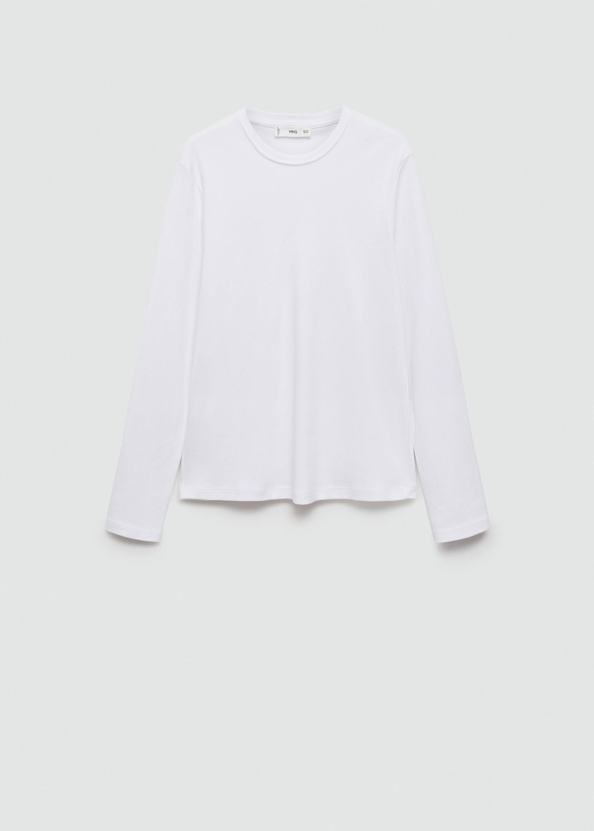 Long sleeve cotton t-shirt - Article without model