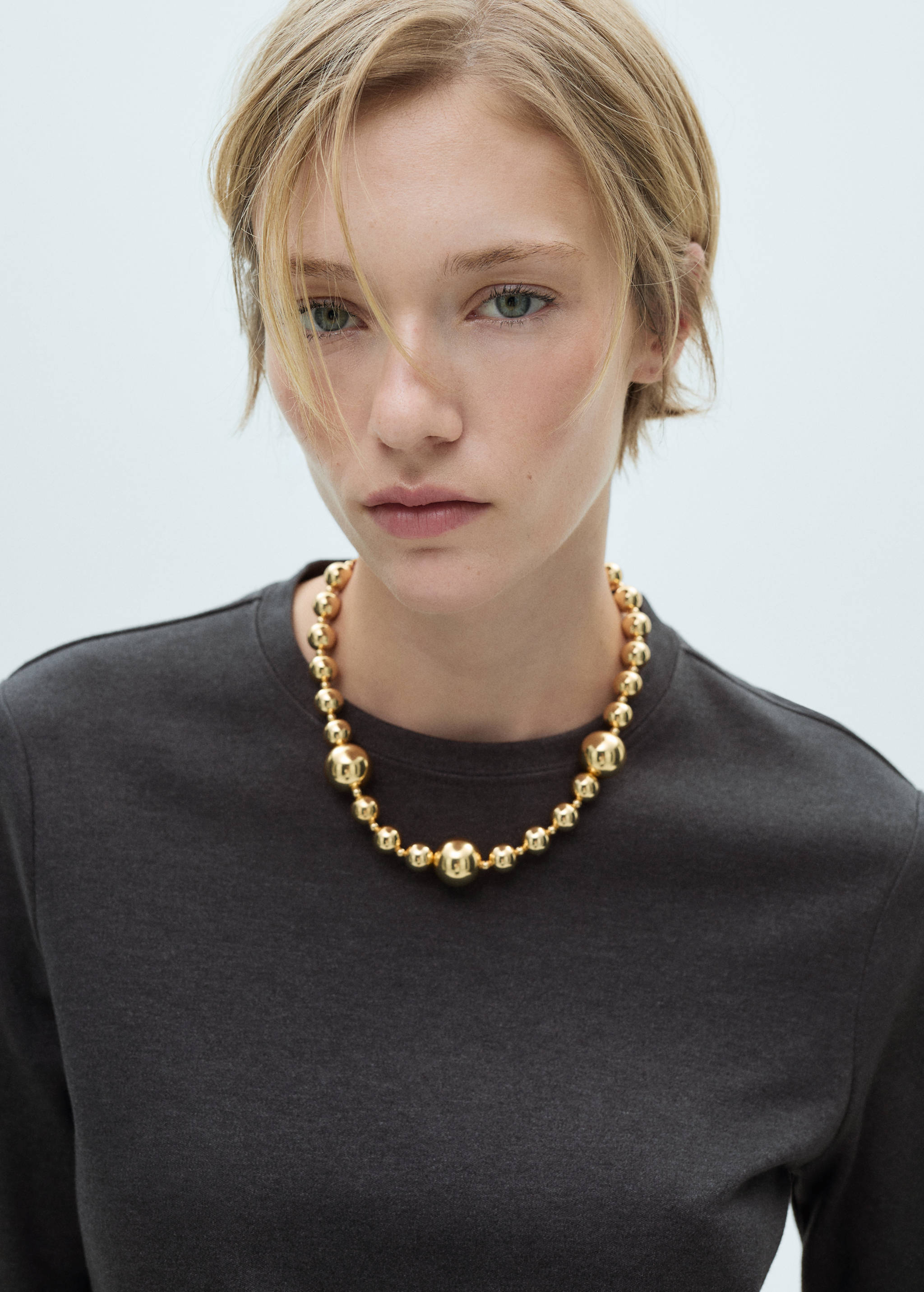 T-shirt coton manches longues - Détail de l'article 1