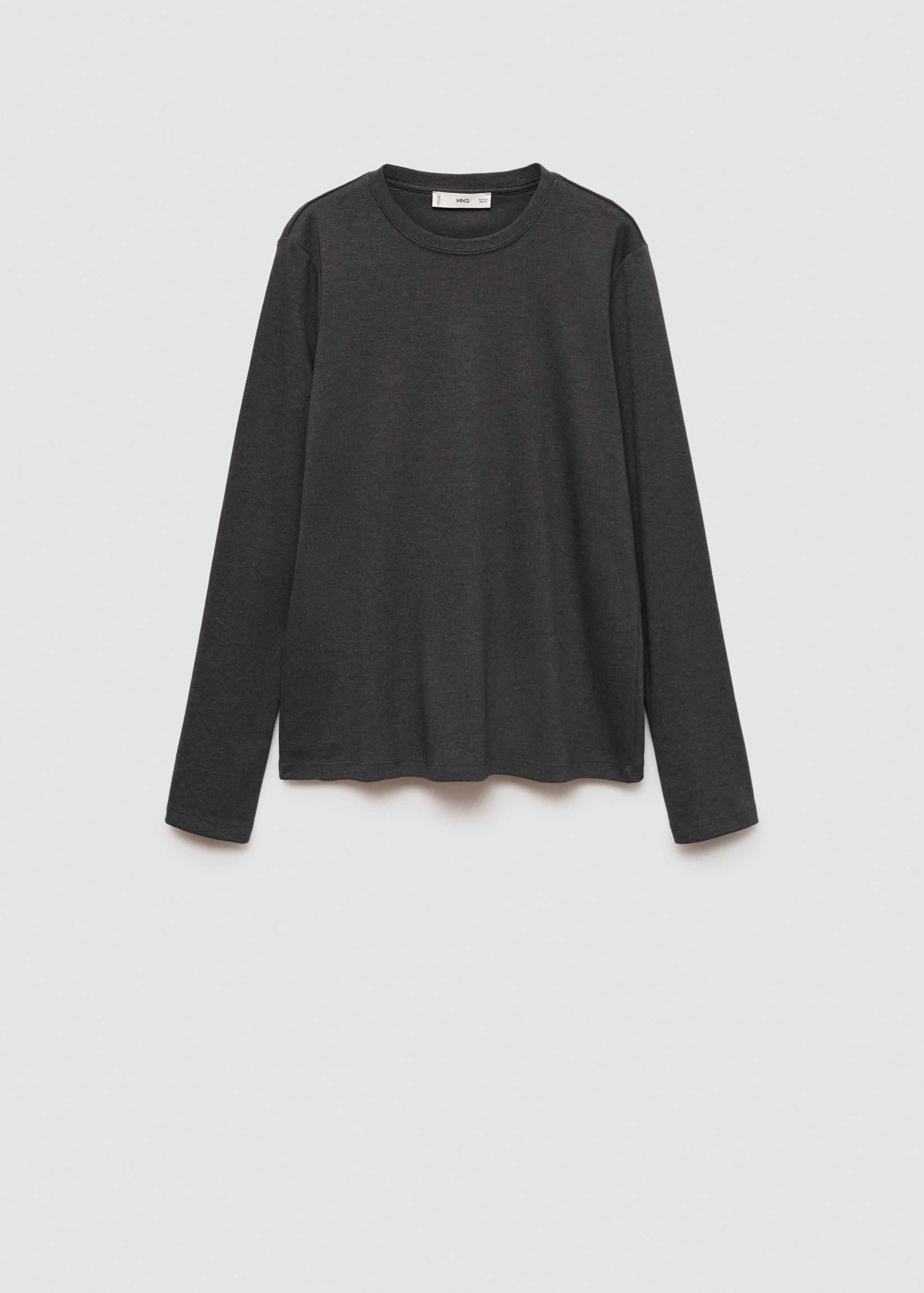 T-shirt coton manches longues - Article sans modèle