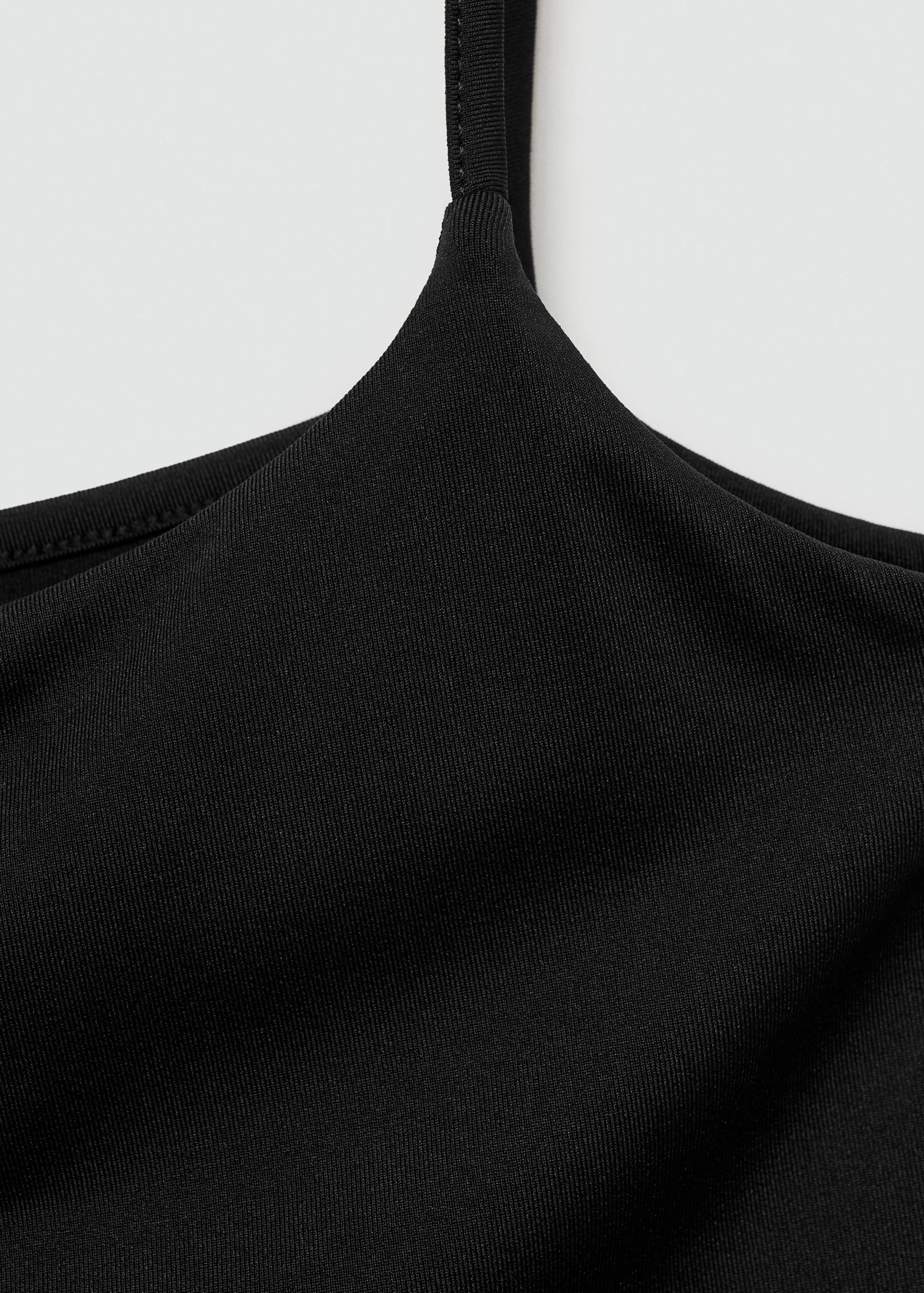 Slim-fit top with thin straps - Details of the article 8