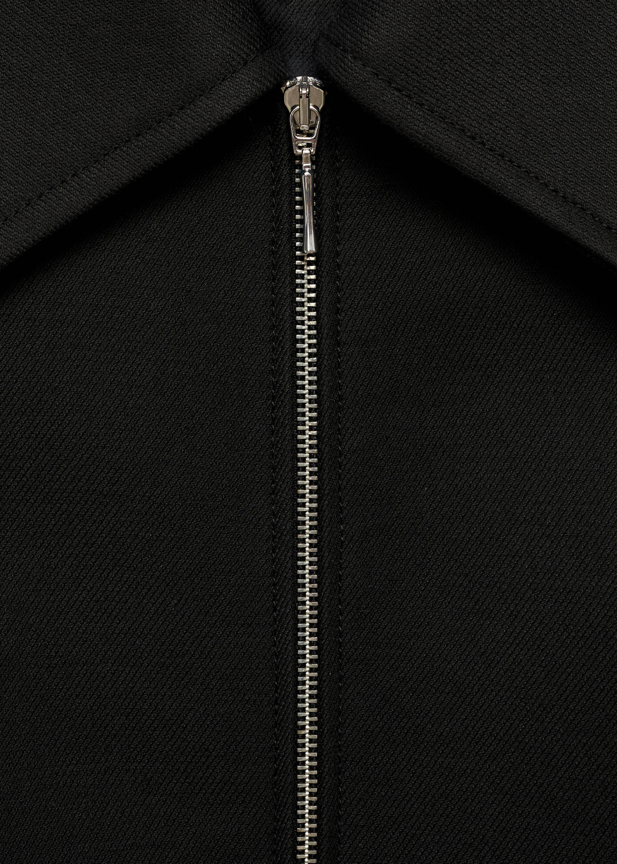 Zip straight-cut coat - Details of the article 8