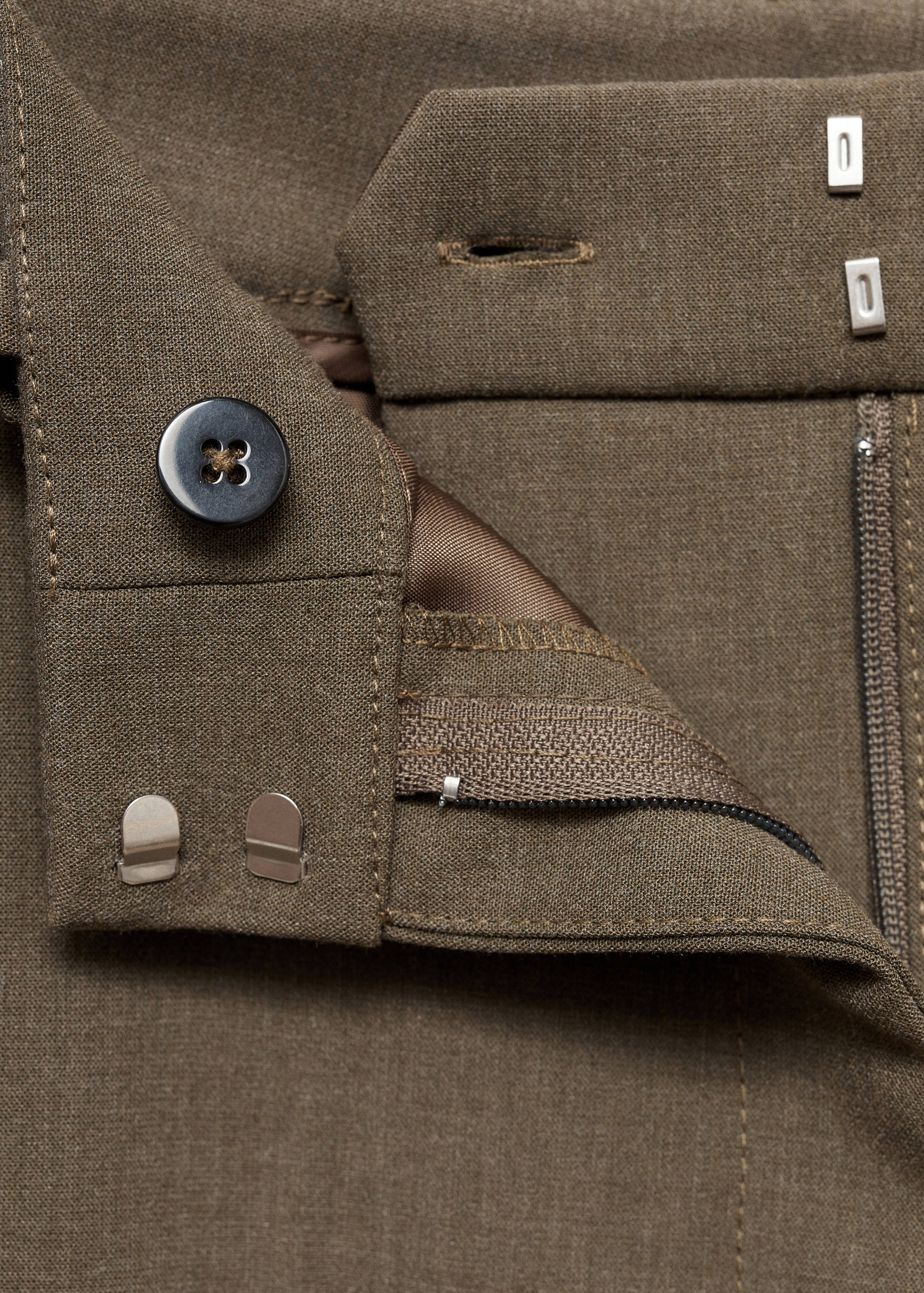 Παντελόνι καμπάνα με τσέπες - Λεπτομέρεια του προϊόντος 0