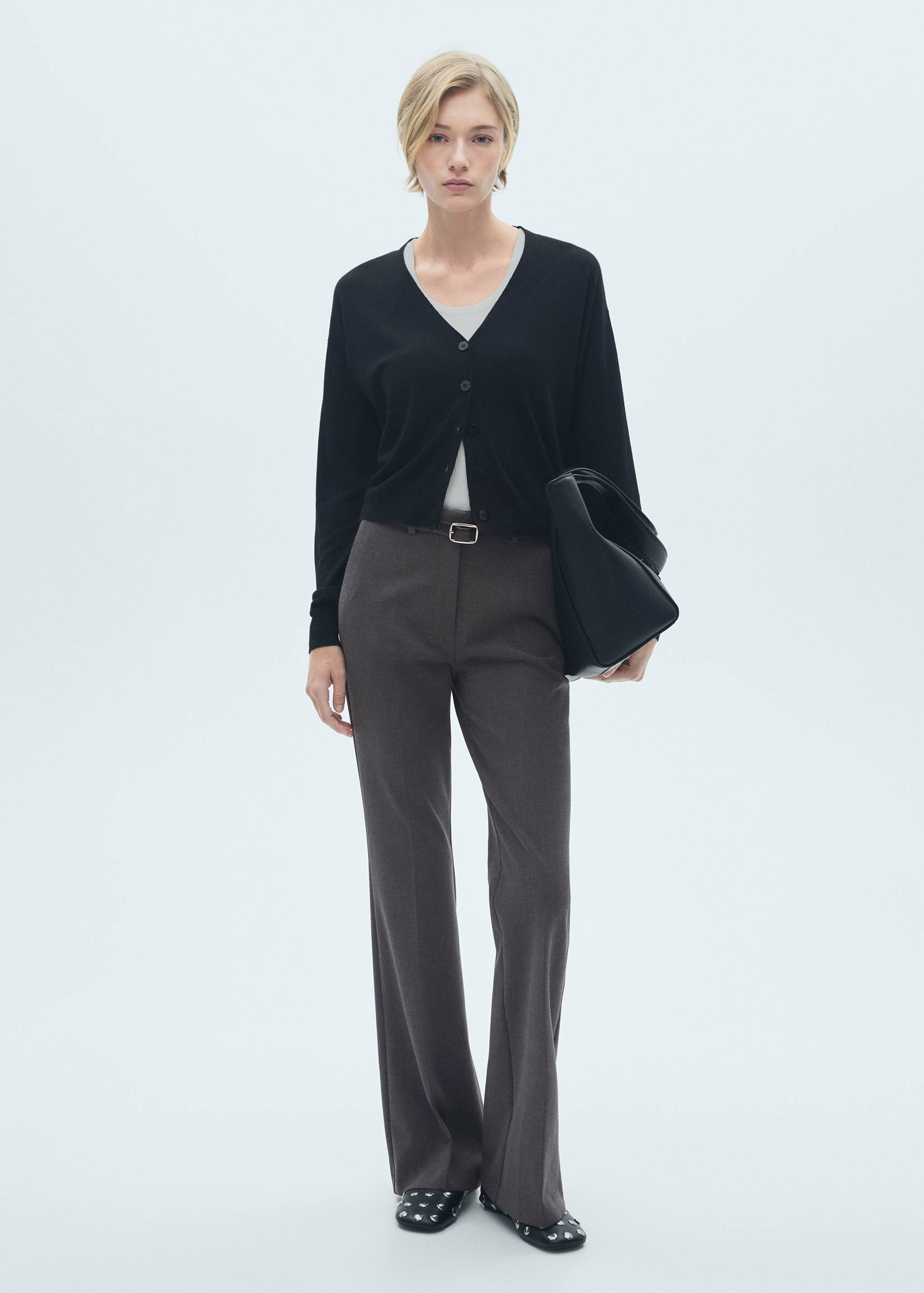 Παντελόνι καμπάνα με τσέπες - Γενικό πλάνο