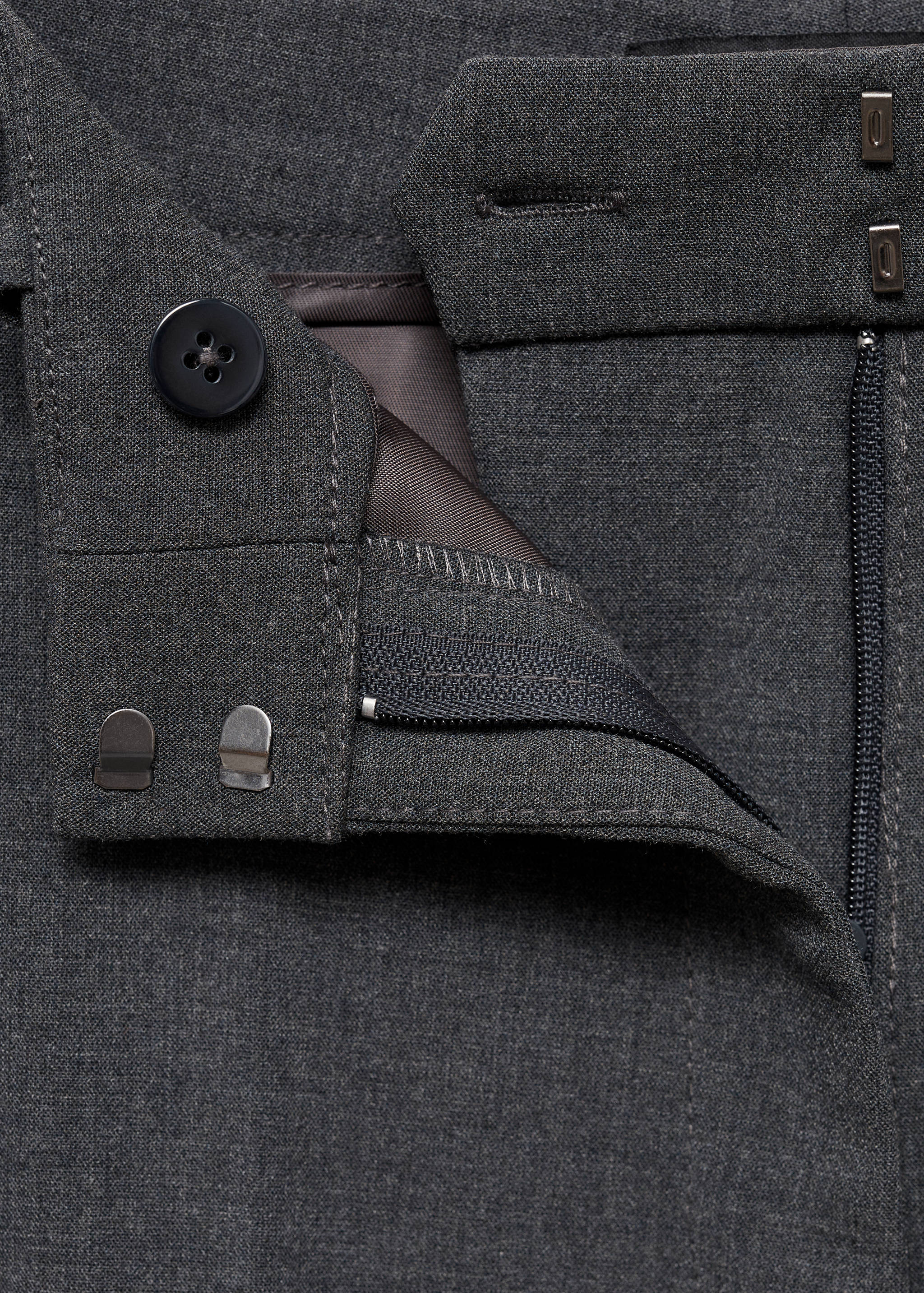 Παντελόνι καμπάνα με τσέπες - Λεπτομέρεια του προϊόντος 8