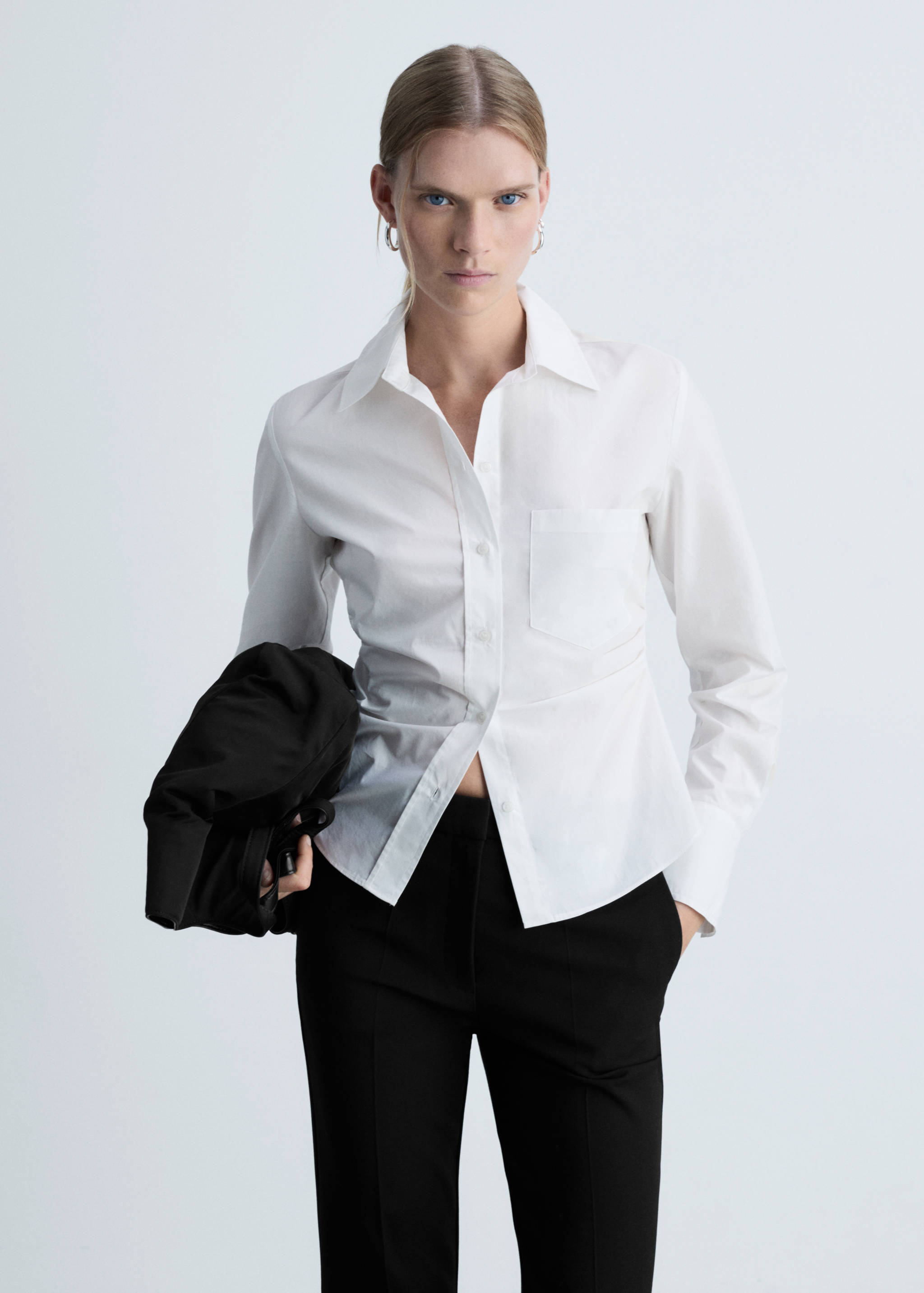 Παντελόνι καμπάνα με τσέπες - Λεπτομέρεια του προϊόντος 1