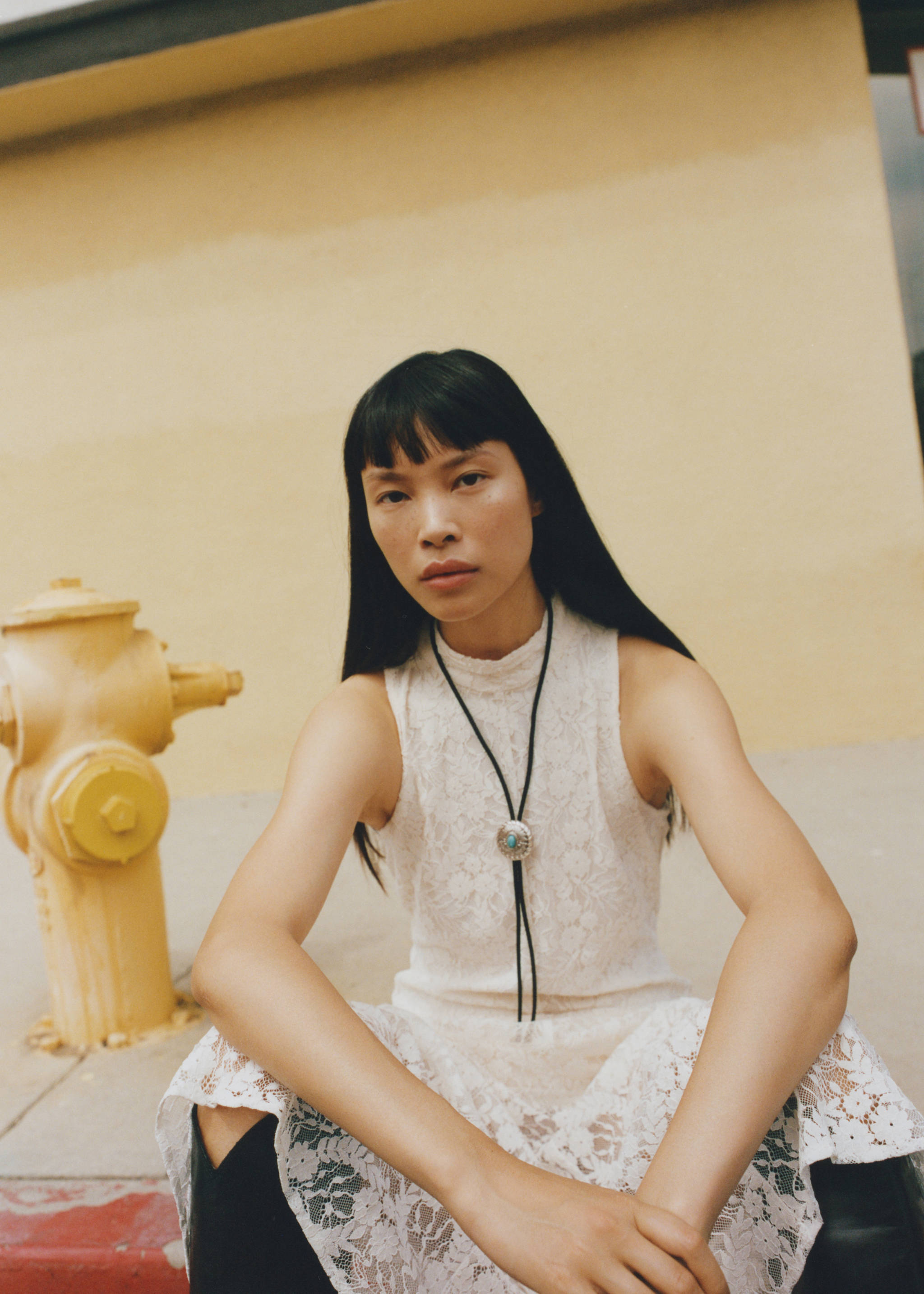 Long lace dress - Details of the article 6