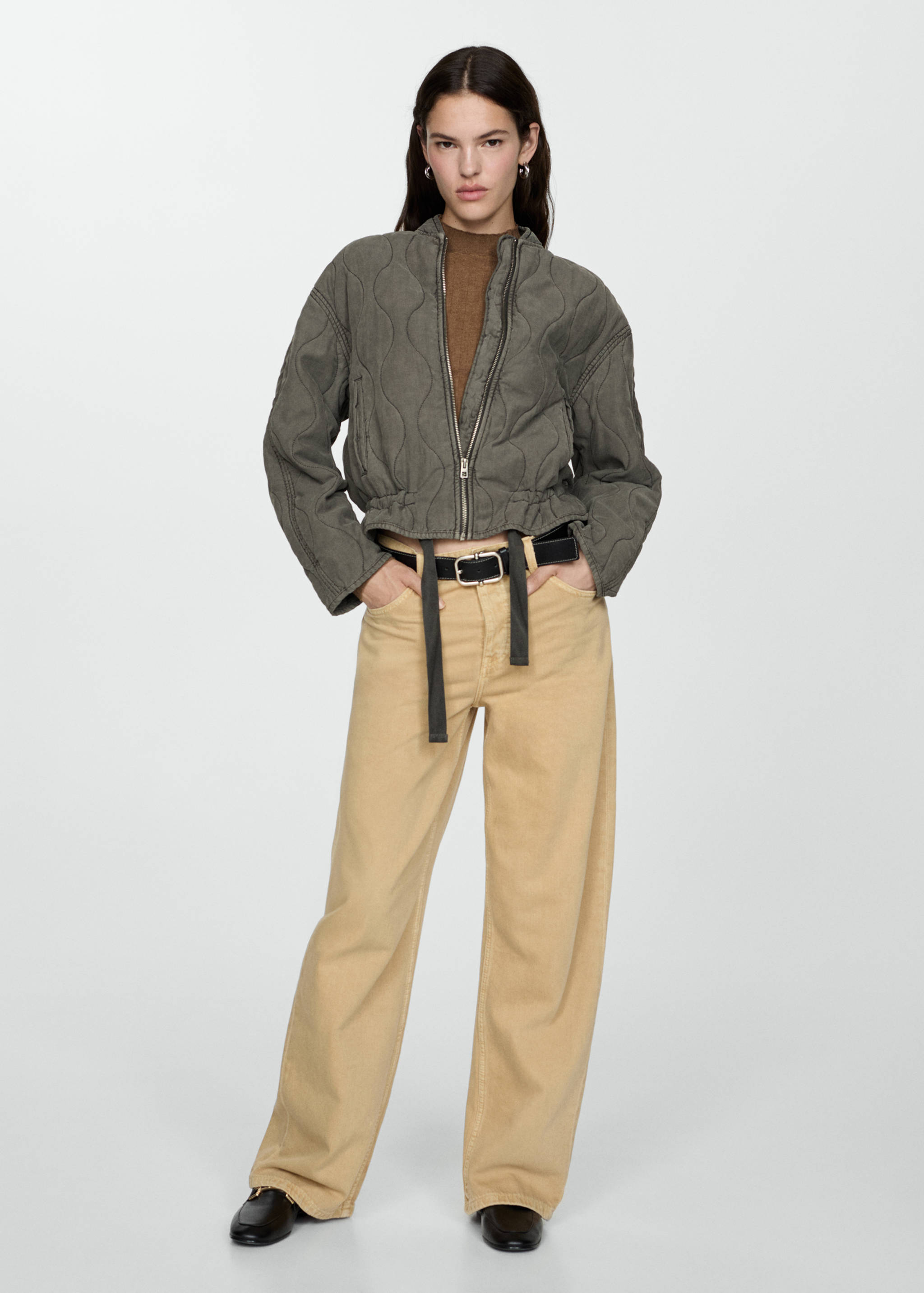 Quilted pucker jacket - General plane