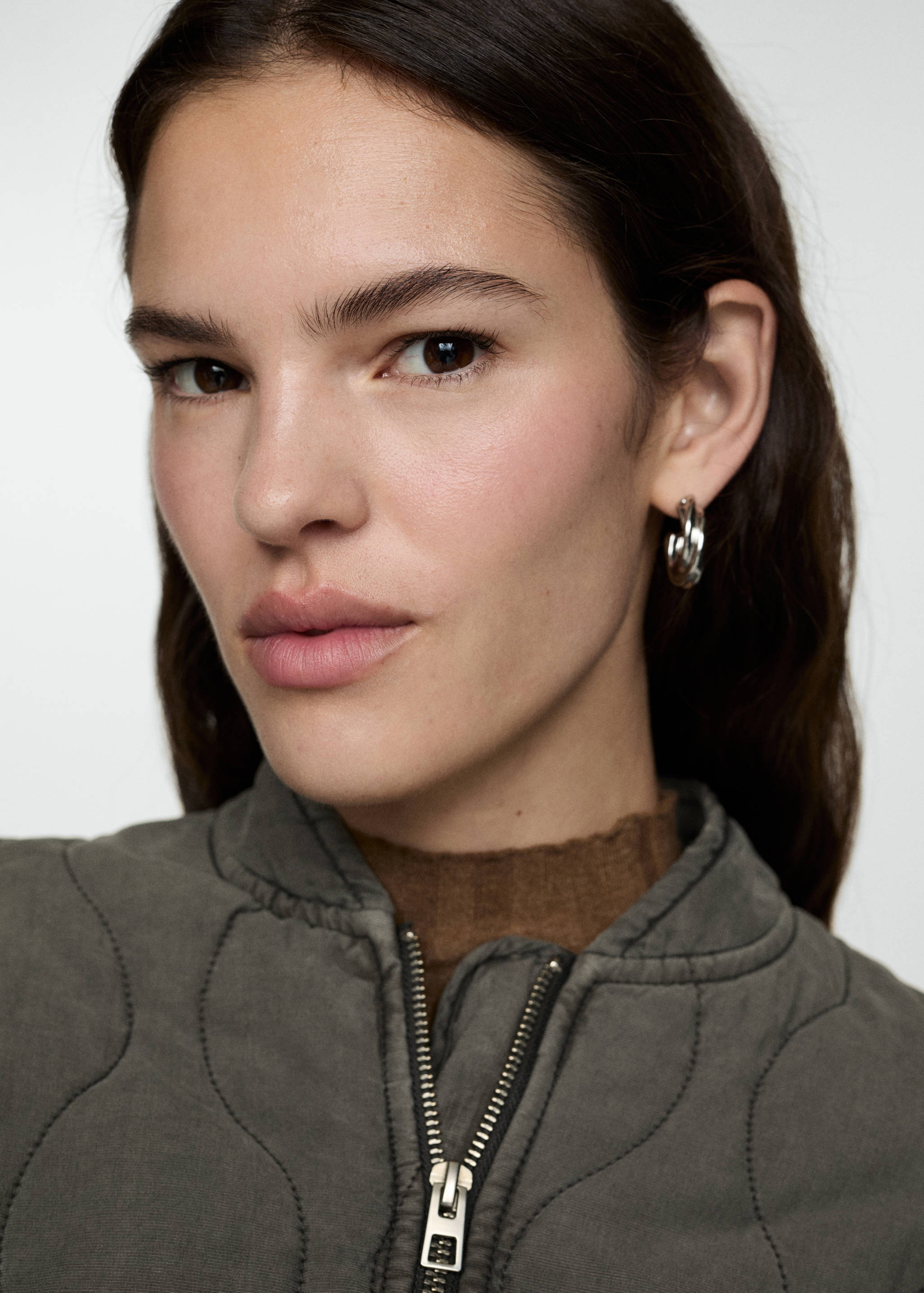 Quilted pucker jacket - Details of the article 1