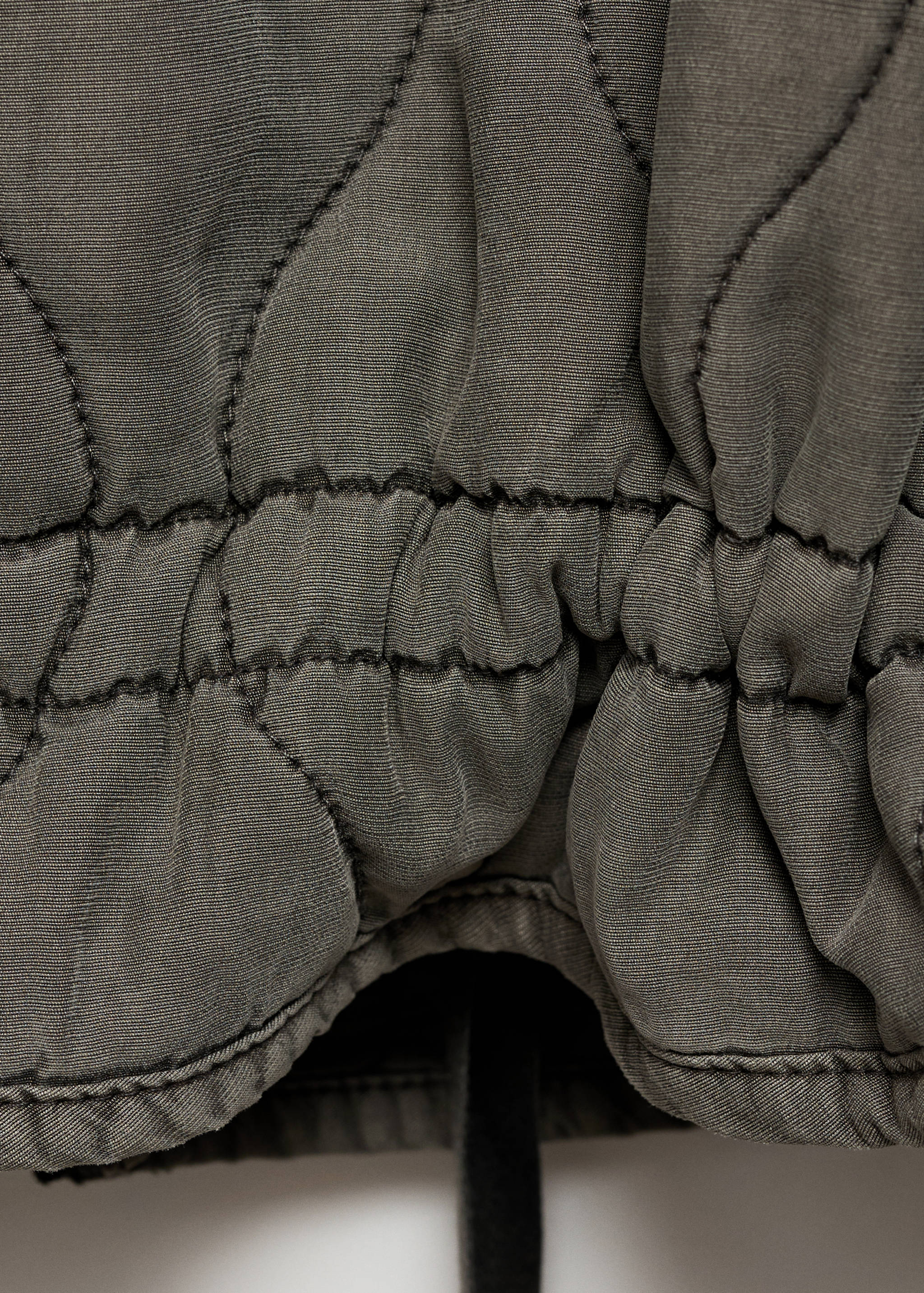 Quilted pucker jacket - Details of the article 0