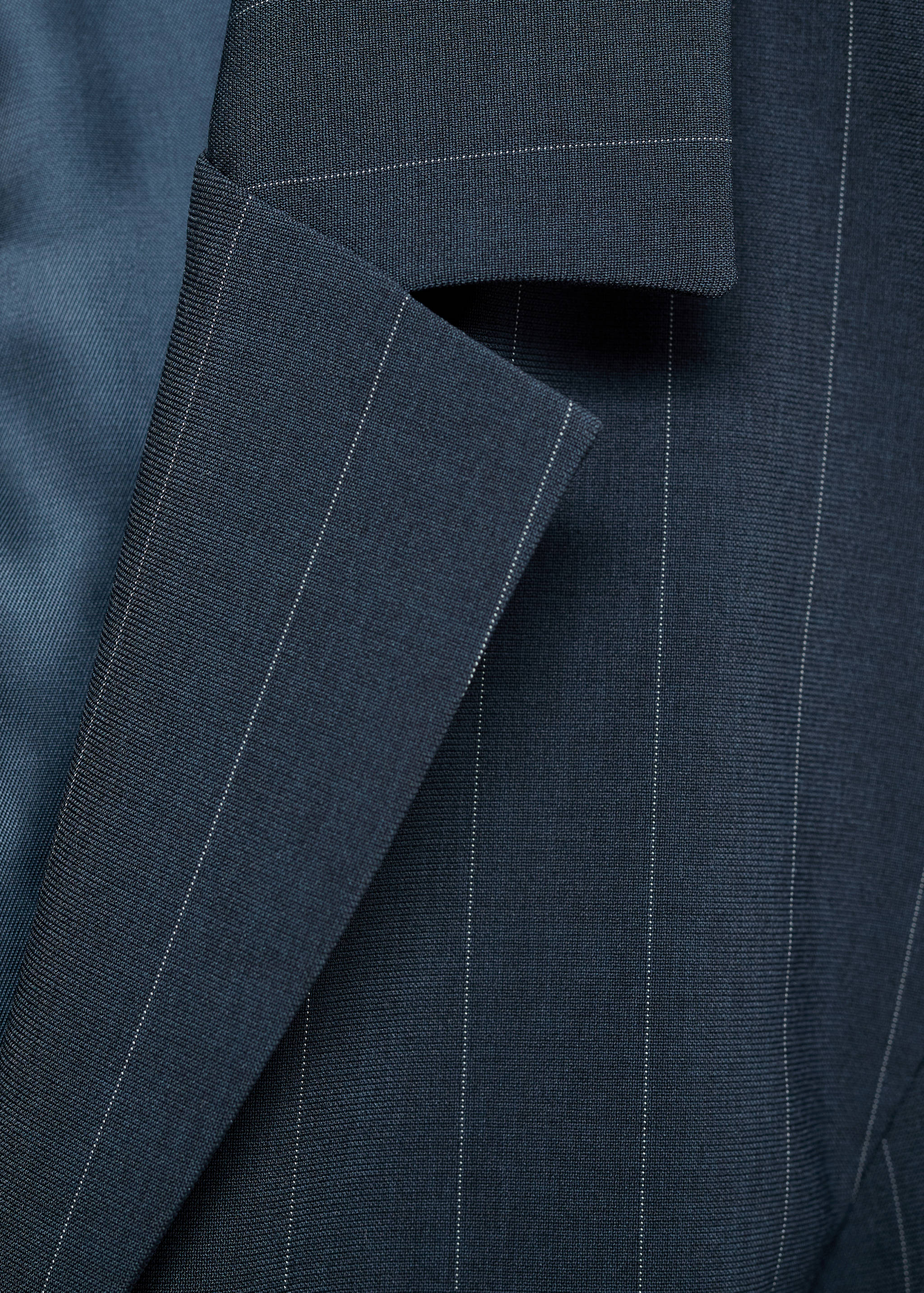 Long pinstripe jumpsuit - Details of the article 8