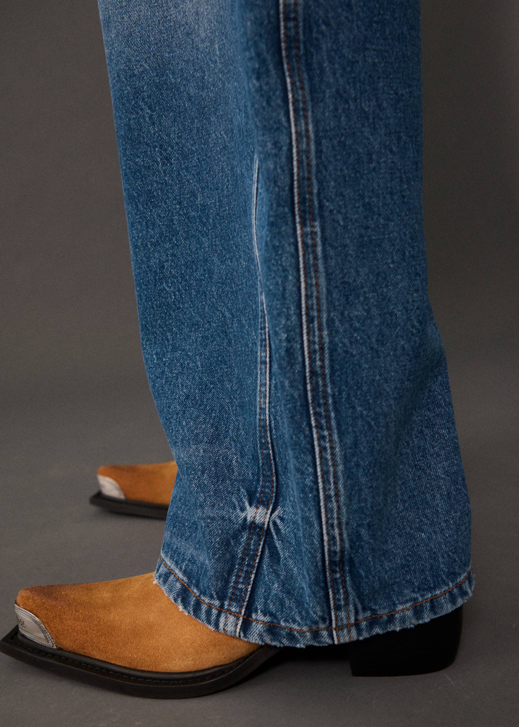High-waist balloon jeans - Details of the article 2