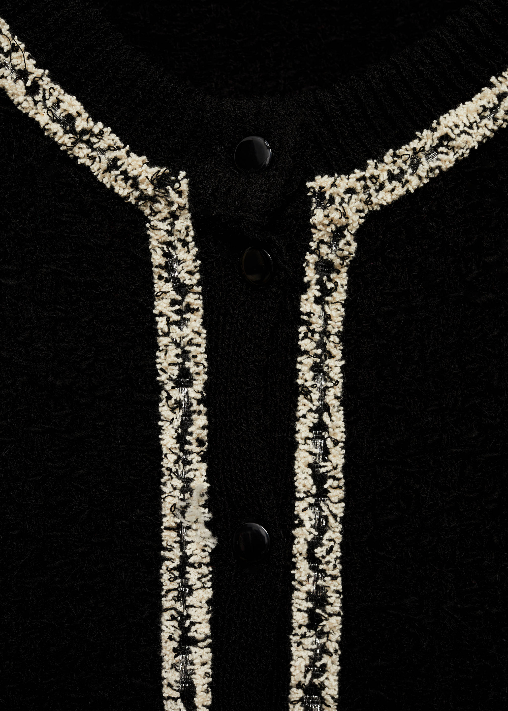 Bicolour tweed jacket - Details of the article 8