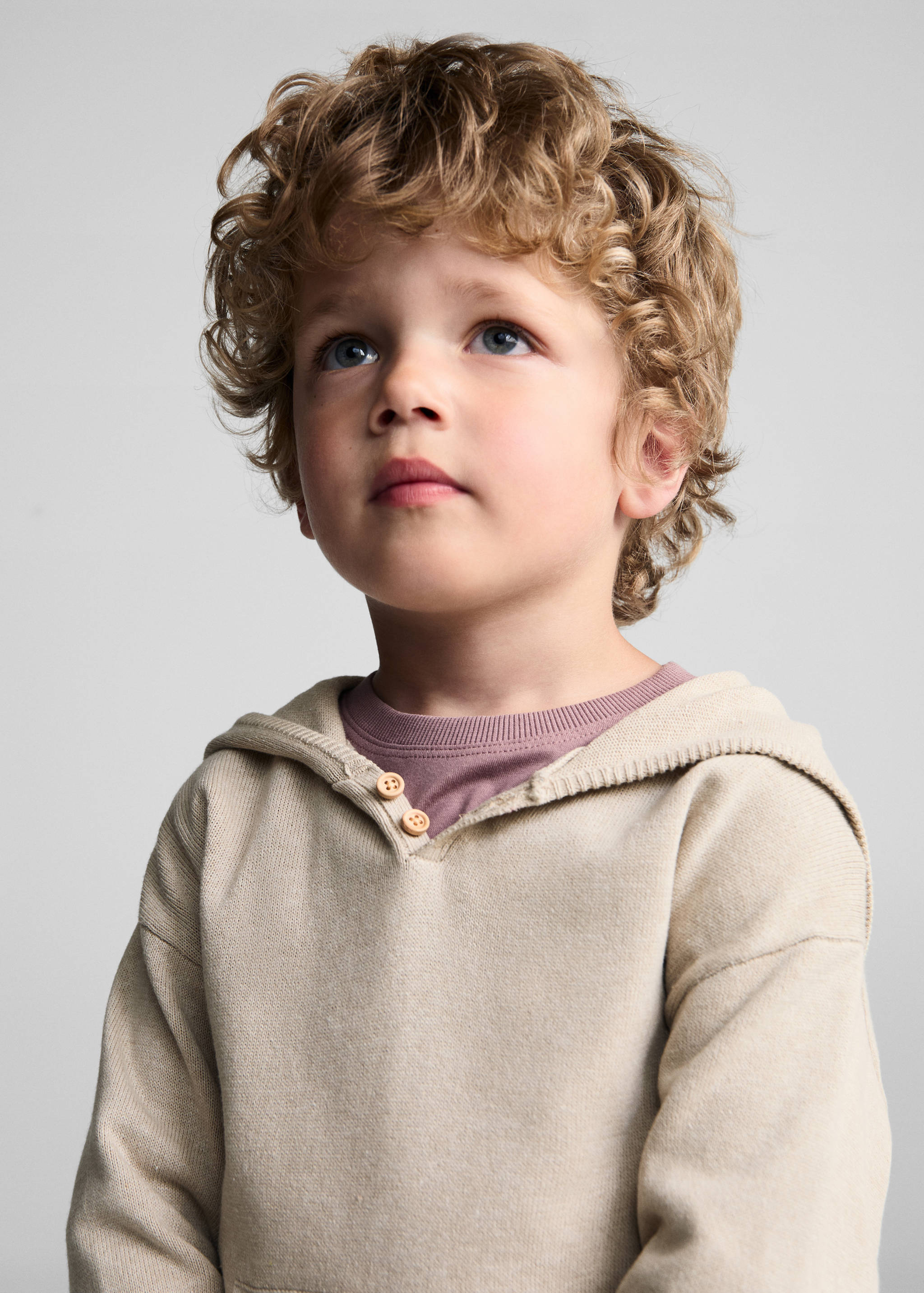 كنزة بغطاء رأس - تفاصيل المنتج 1