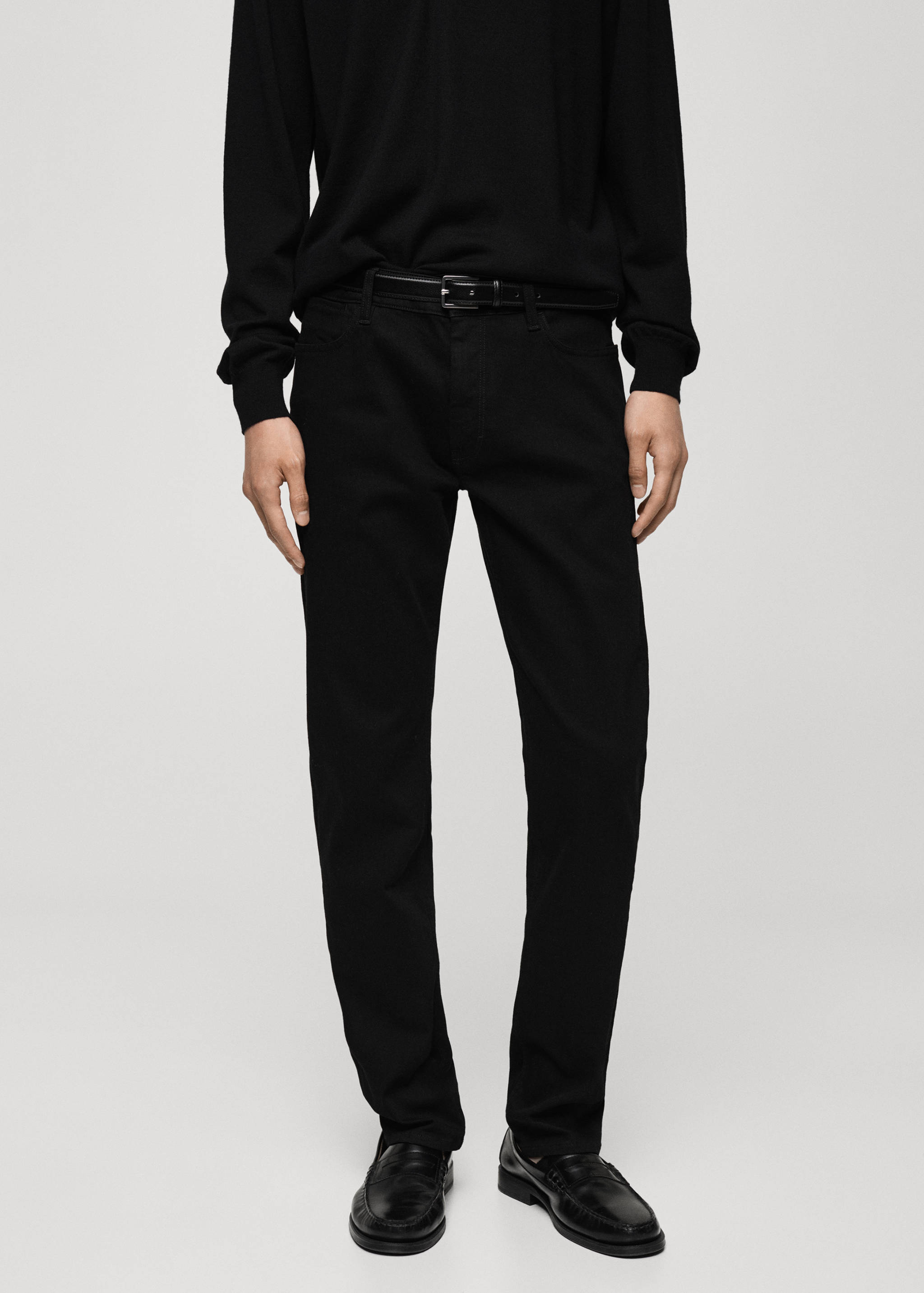 Jean Patrick slim fit Ultra Soft Touch - Plan moyen