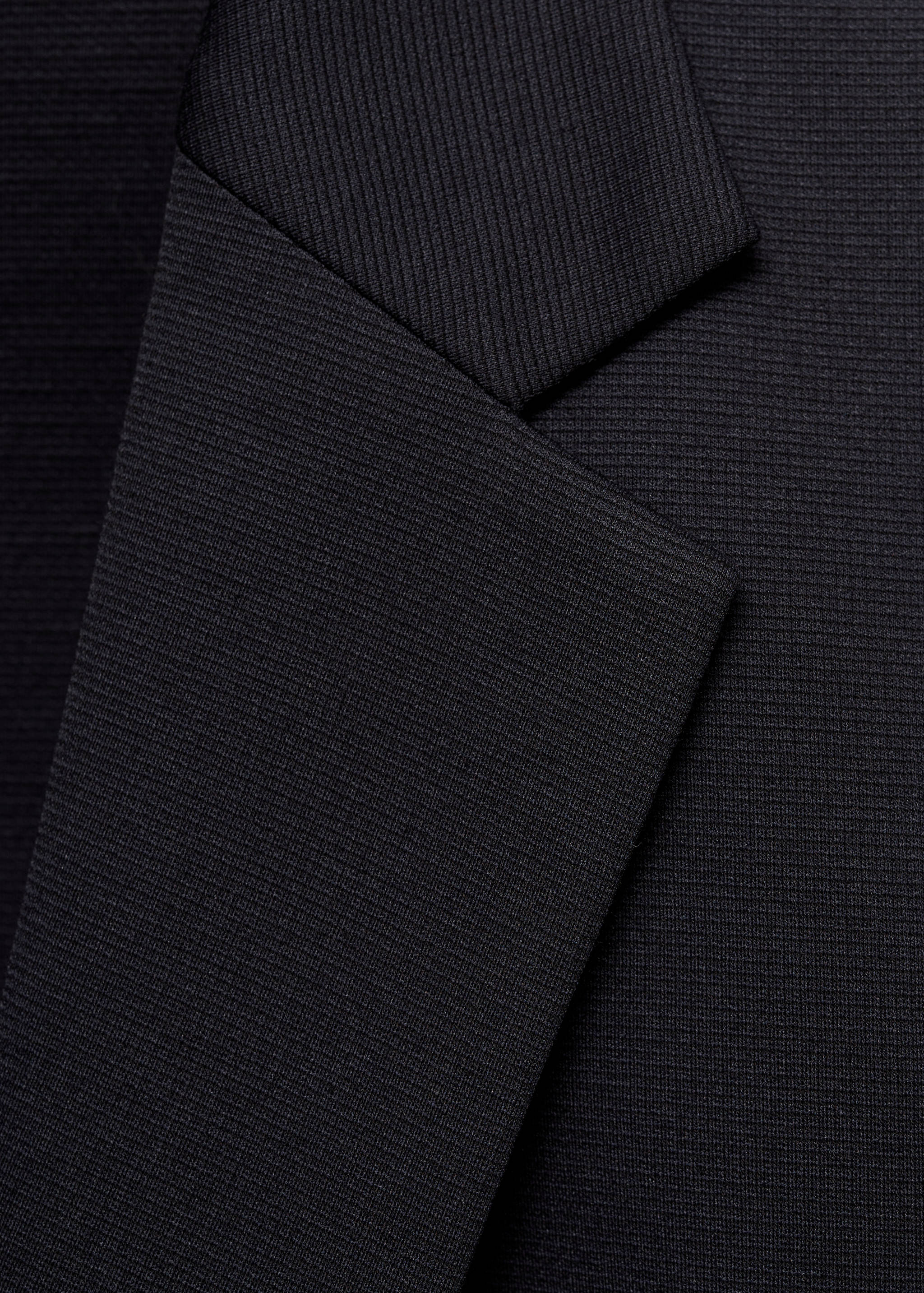 Немнущийся костюмный пиджак из ткани стретч - Деталь изделия 8