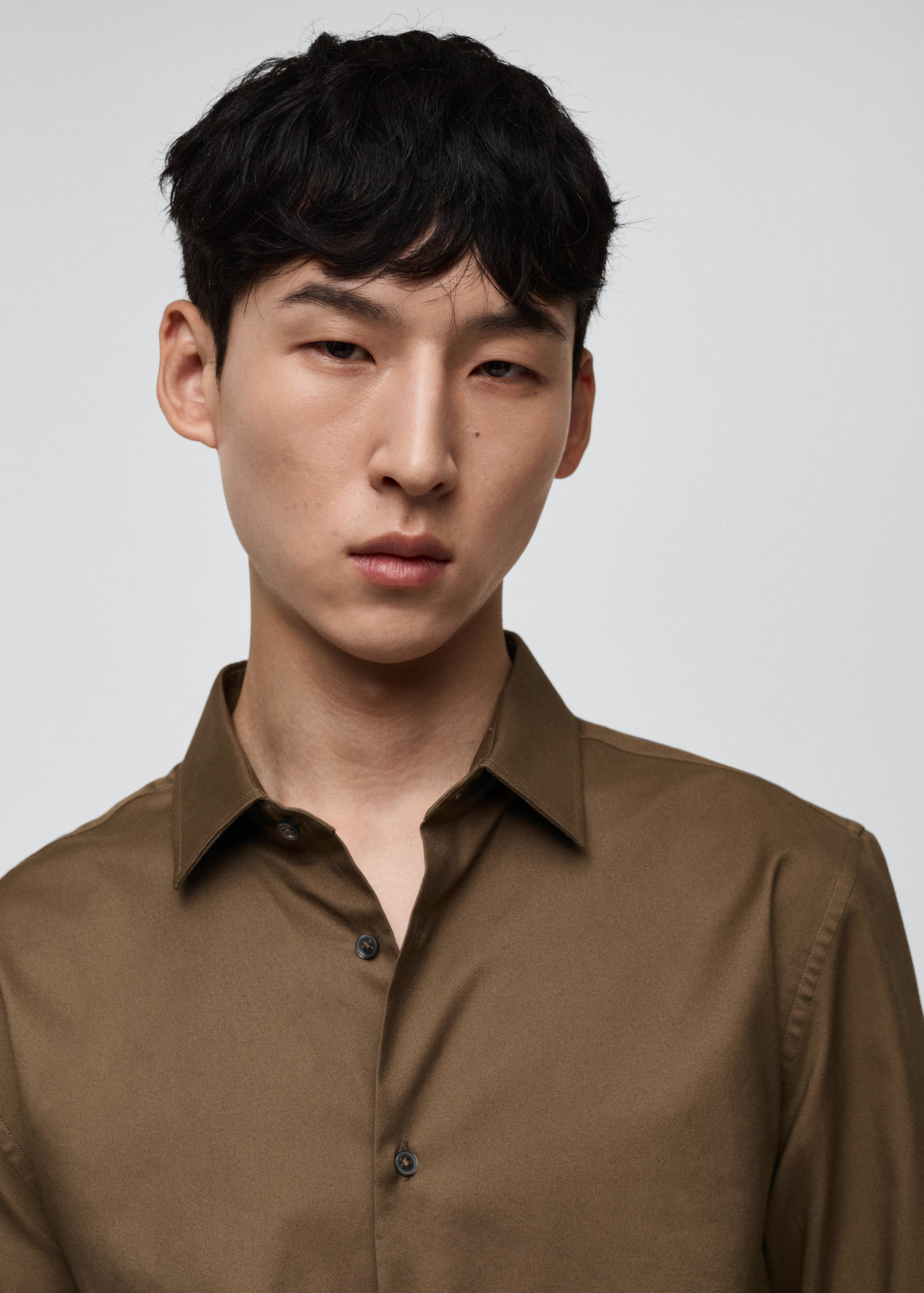 Chemise 100 % coton twill regular-fit - Détail de l'article 1