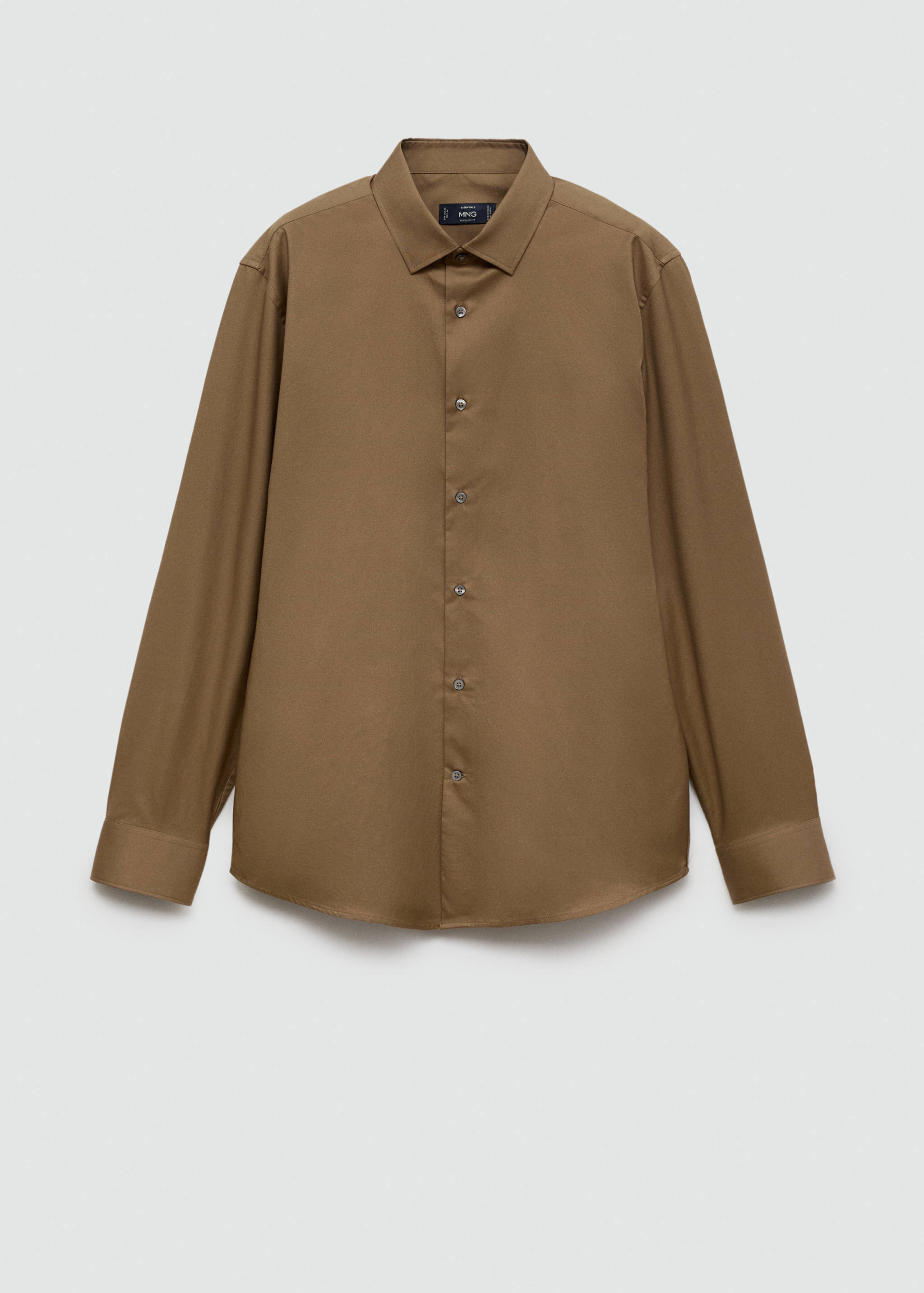 Chemise 100 % coton twill regular-fit - Article sans modèle