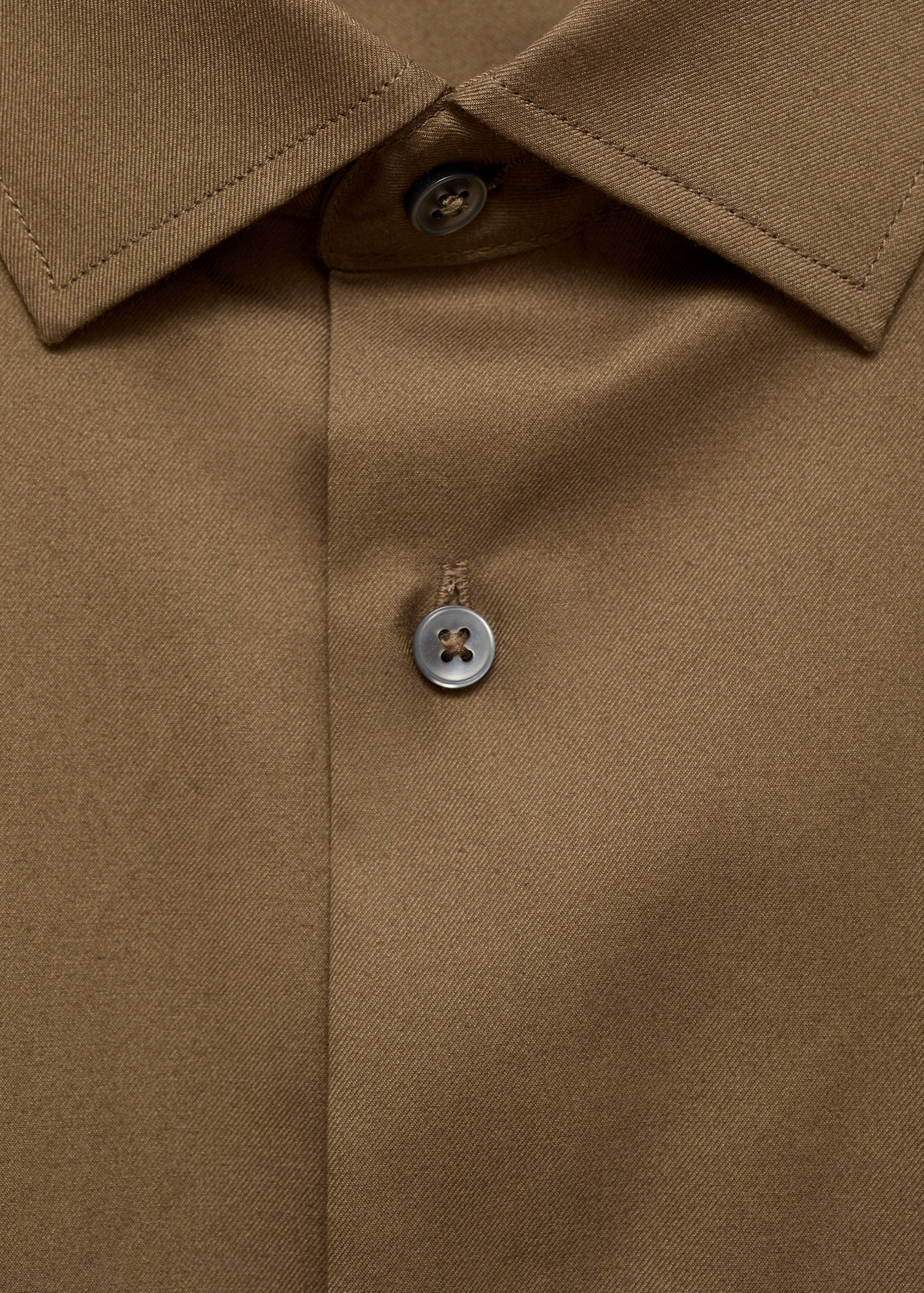 Chemise 100 % coton twill regular-fit - Détail de l'article 8