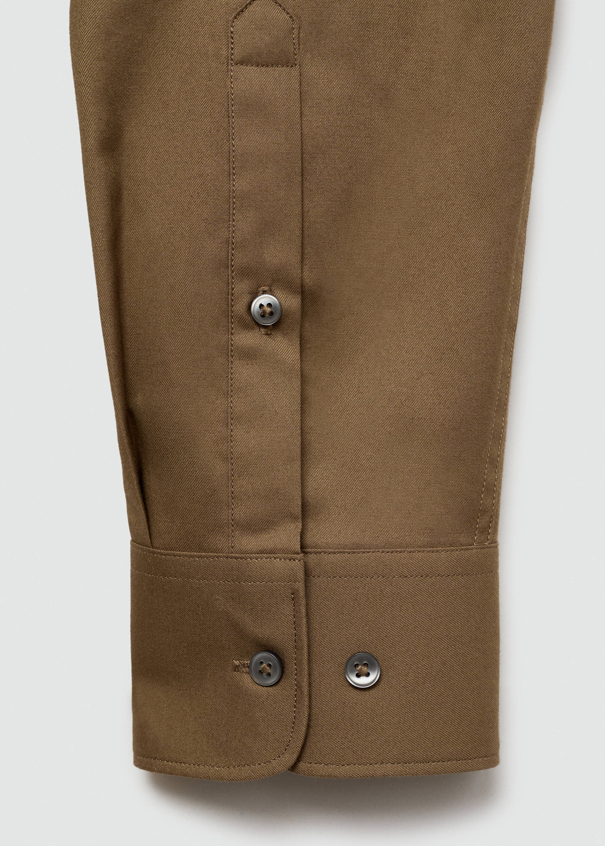 Chemise 100 % coton twill regular-fit - Détail de l'article 0