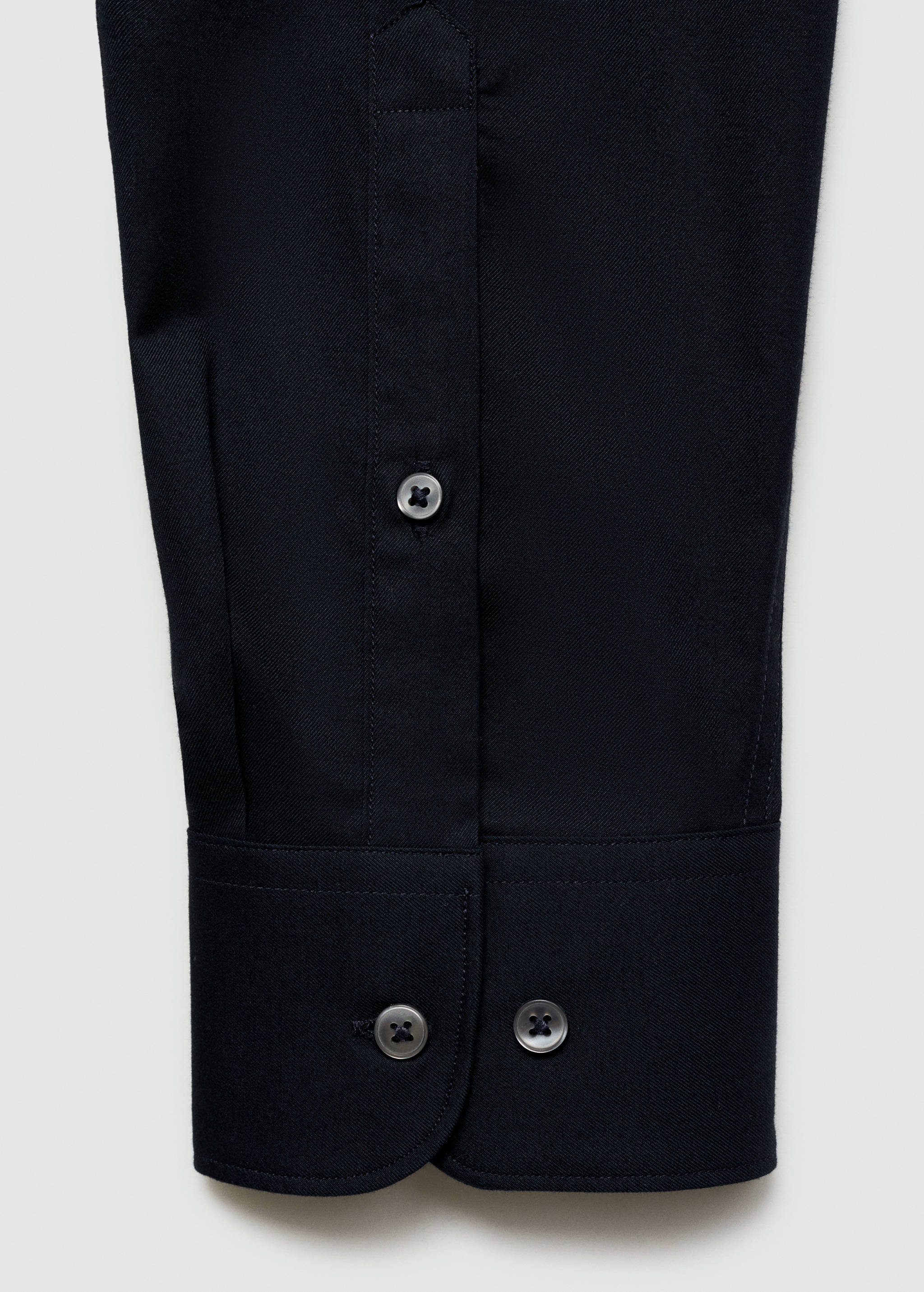 Chemise 100 % coton twill regular-fit - Détail de l'article 8