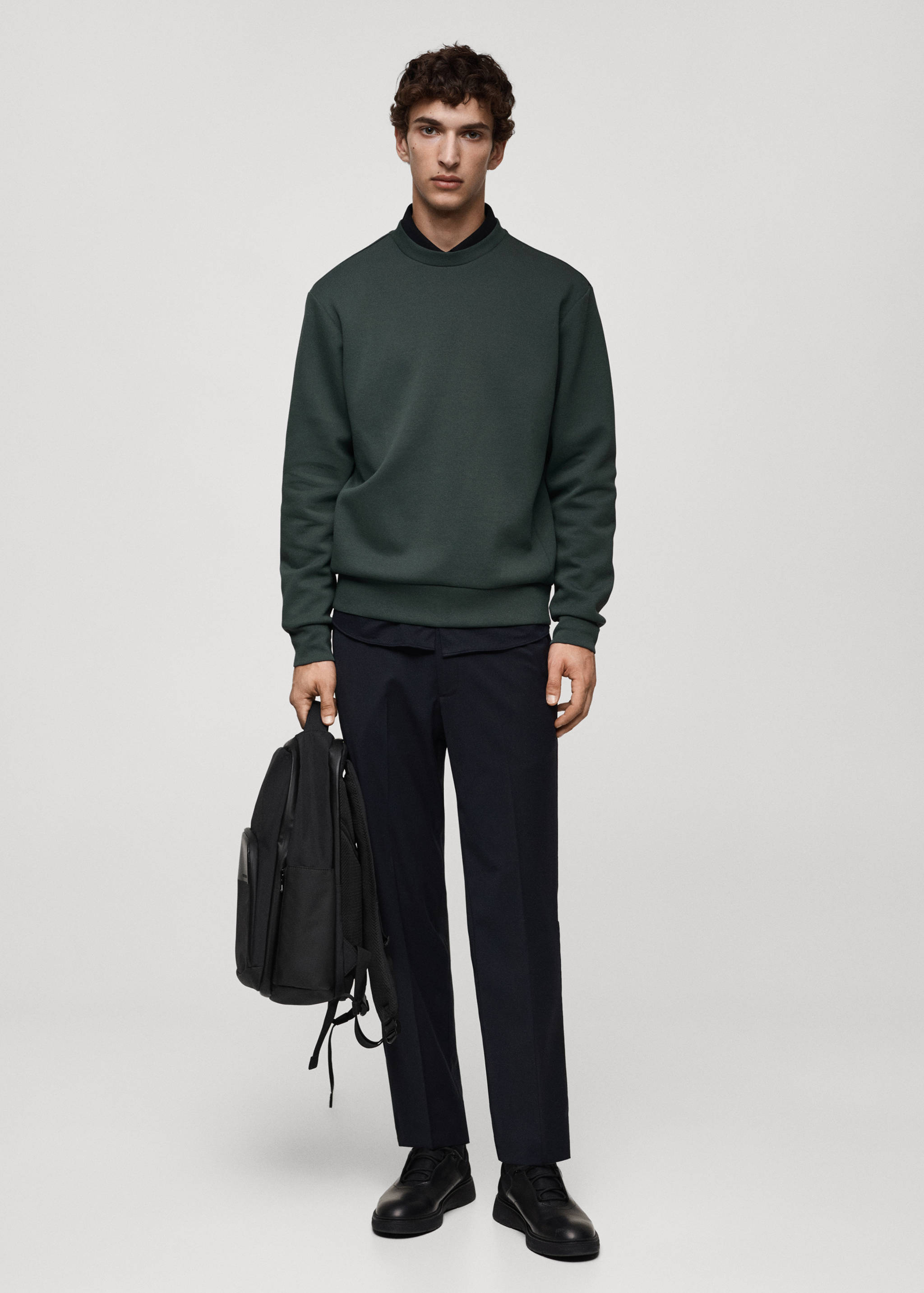 防水USB接口双肩包 - null