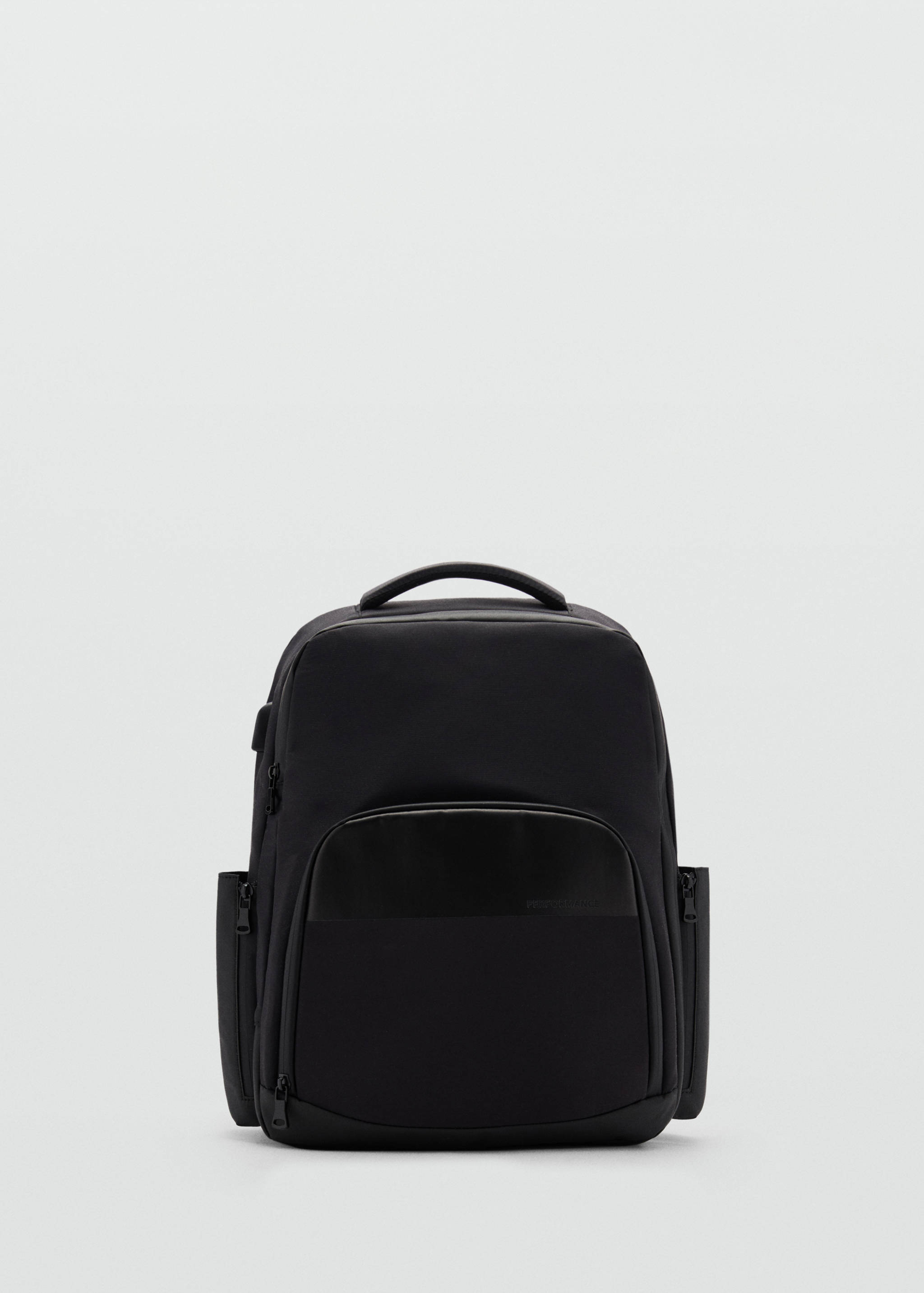 防水USB接口双肩包 - null