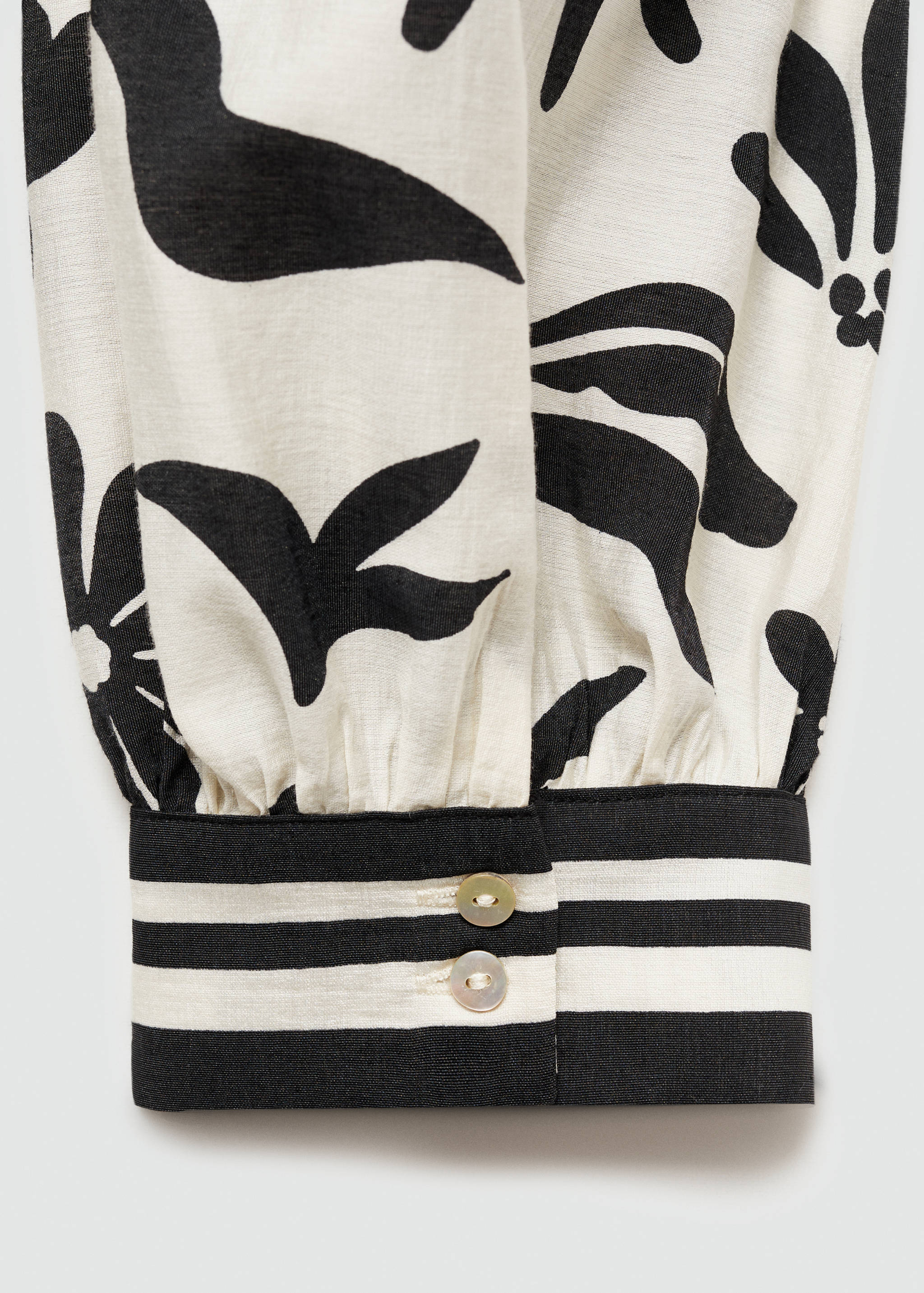 Bow printed shirt - Details of the article 0