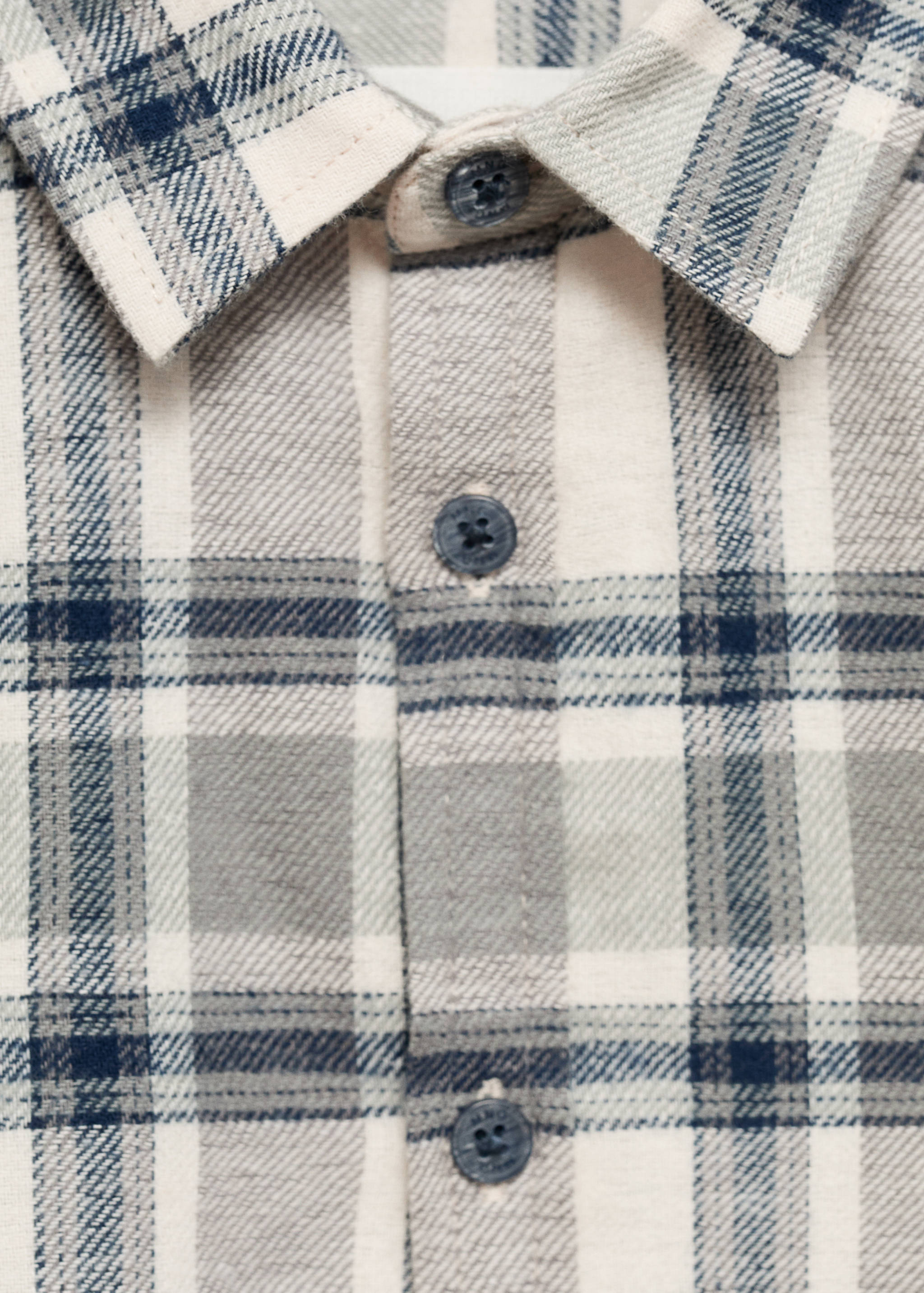 Camisa algodón cuadros - Detalle del artículo 8