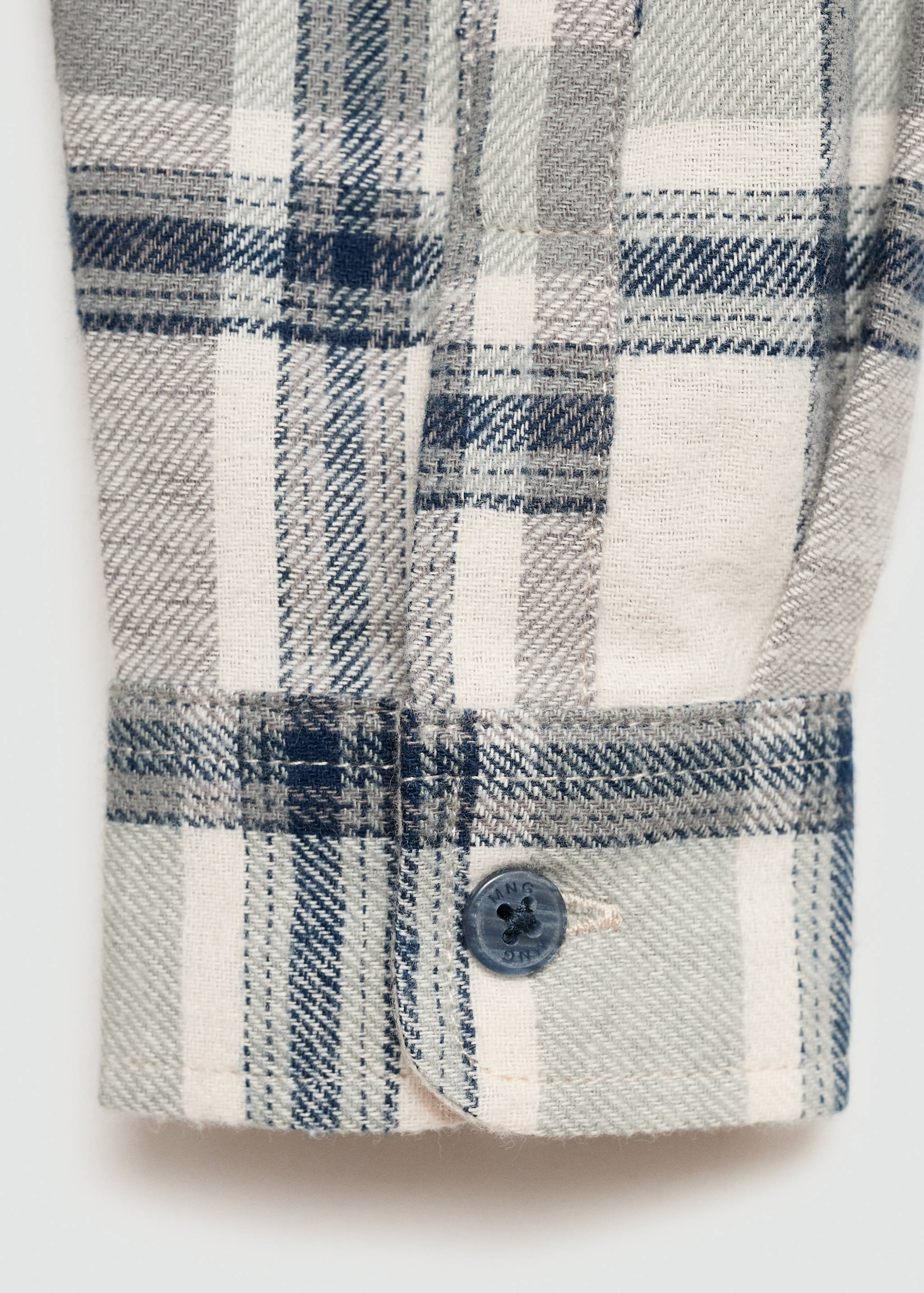 Camisa algodón cuadros - Detalle del artículo 0