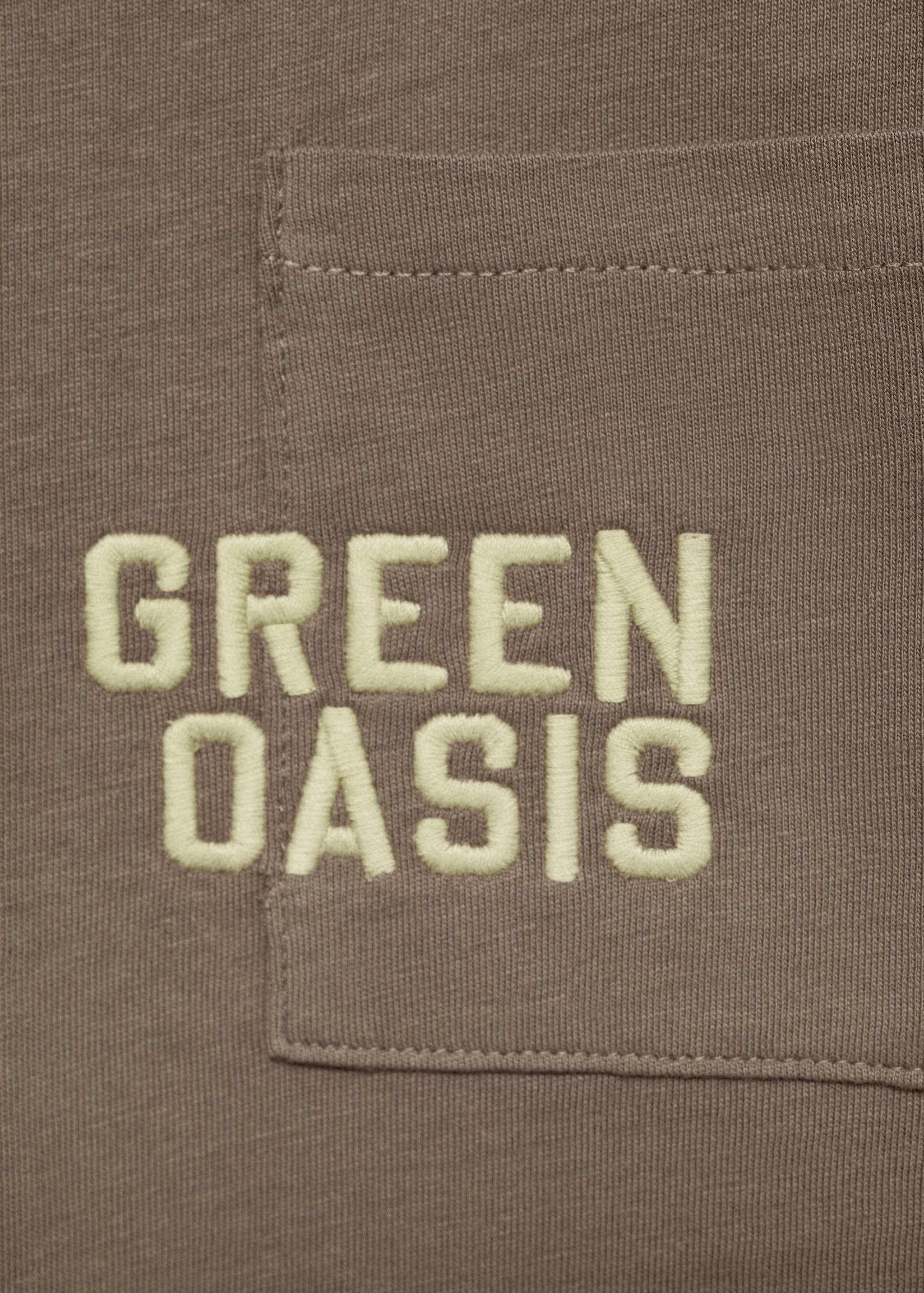 Embroidered long-sleeved t-shirt - Details of the article 8