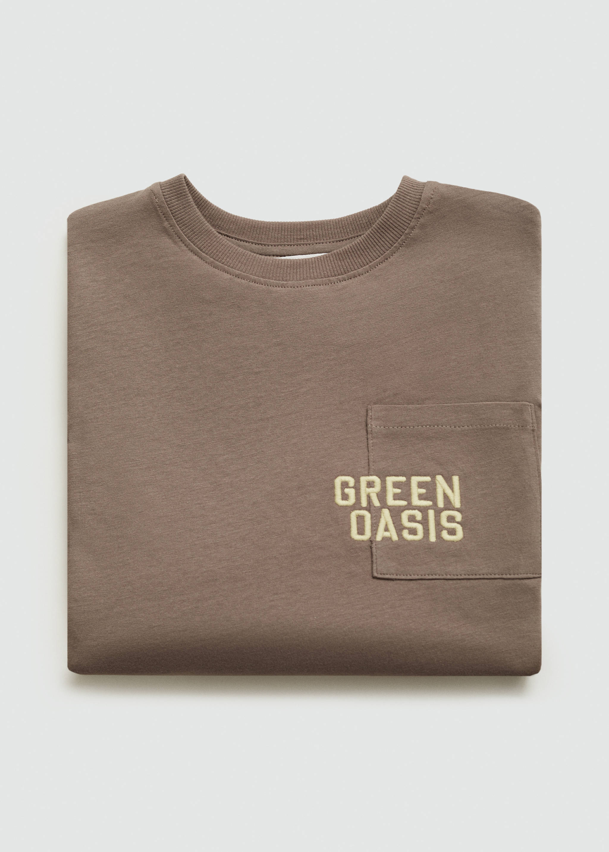 Embroidered long-sleeved t-shirt - Details of the article 0