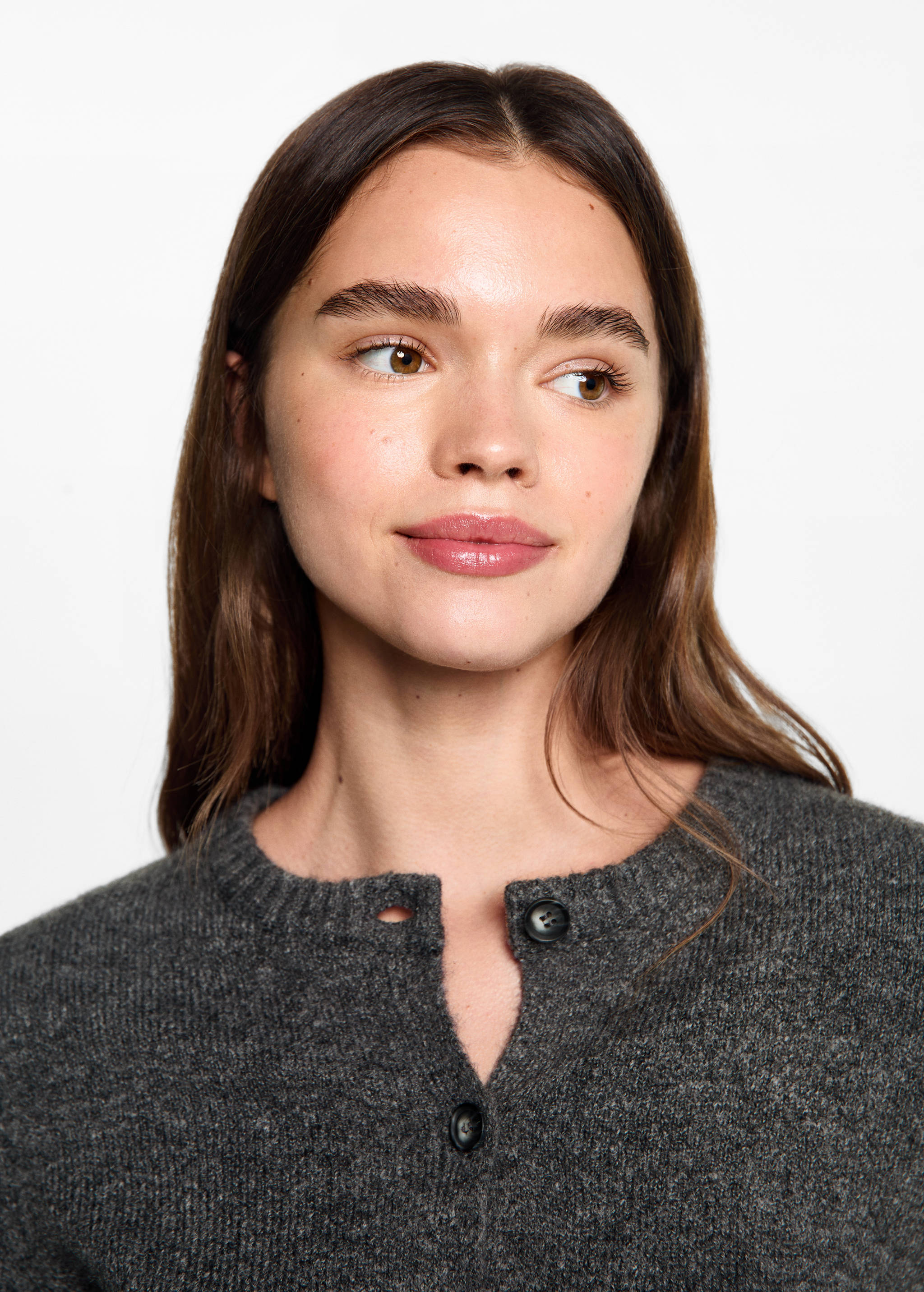 Button knit cardigan - Details of the article 1