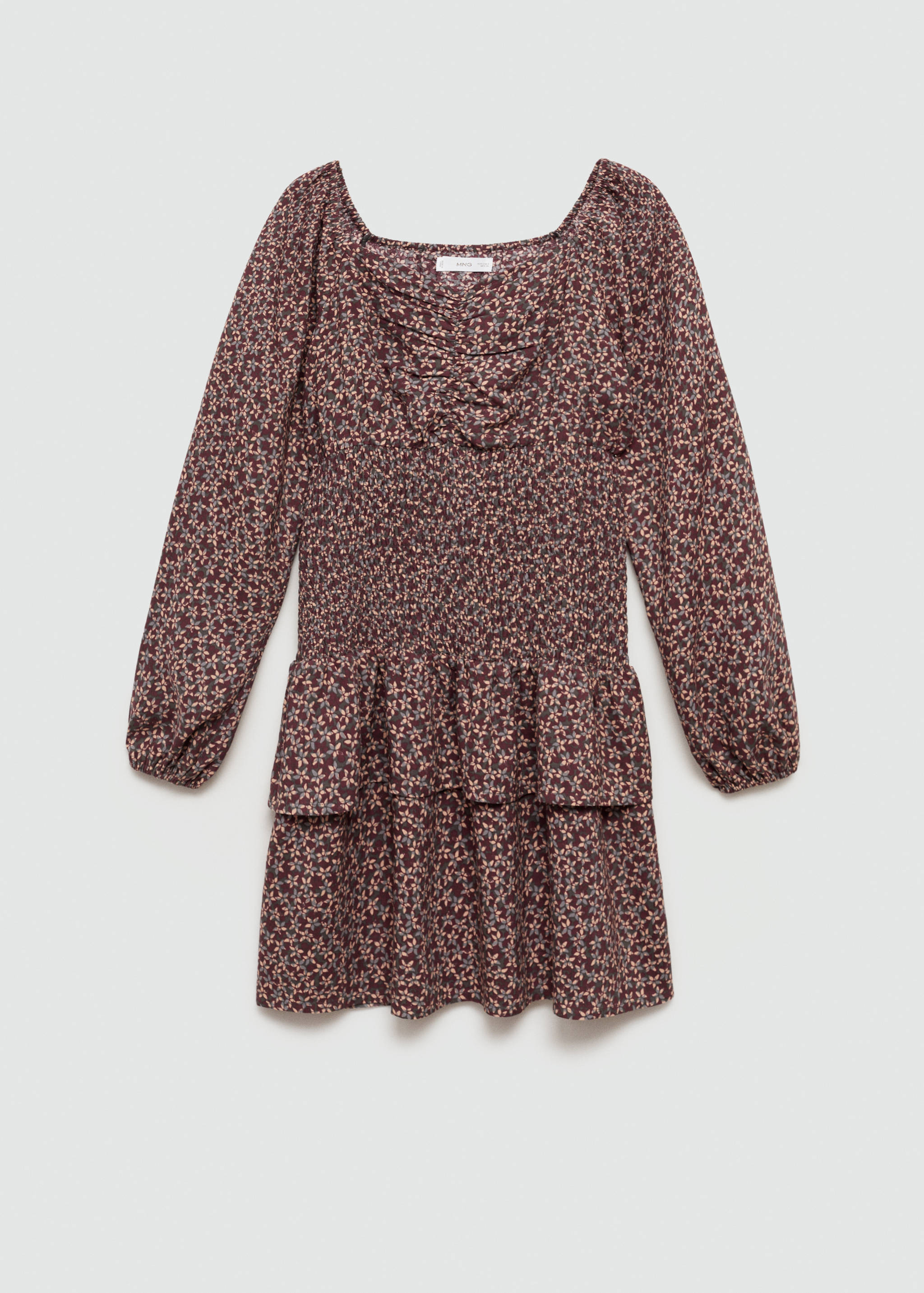 Floral ruffled dress - Article without model