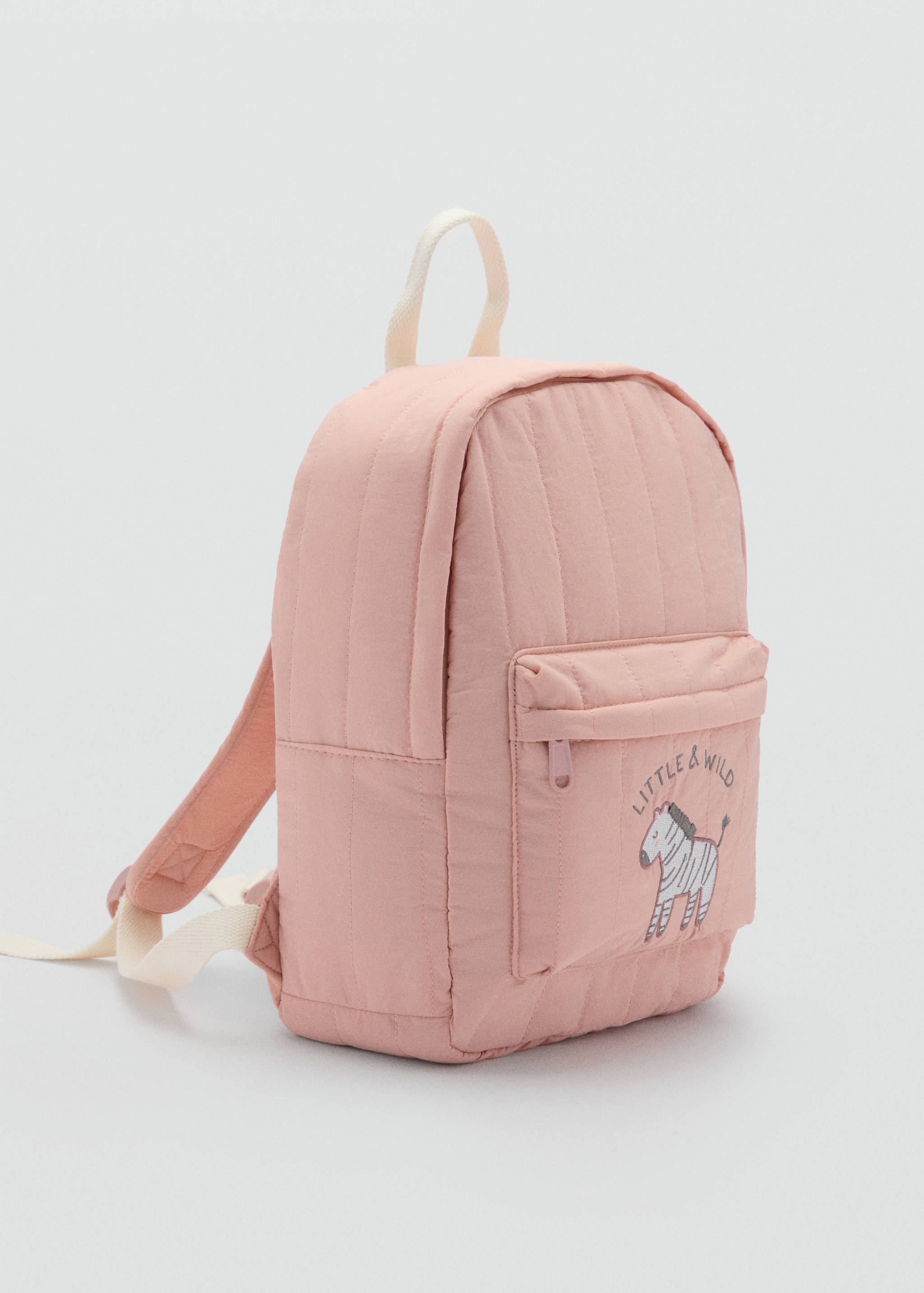 Backpack with embroidered detail - Medium plane