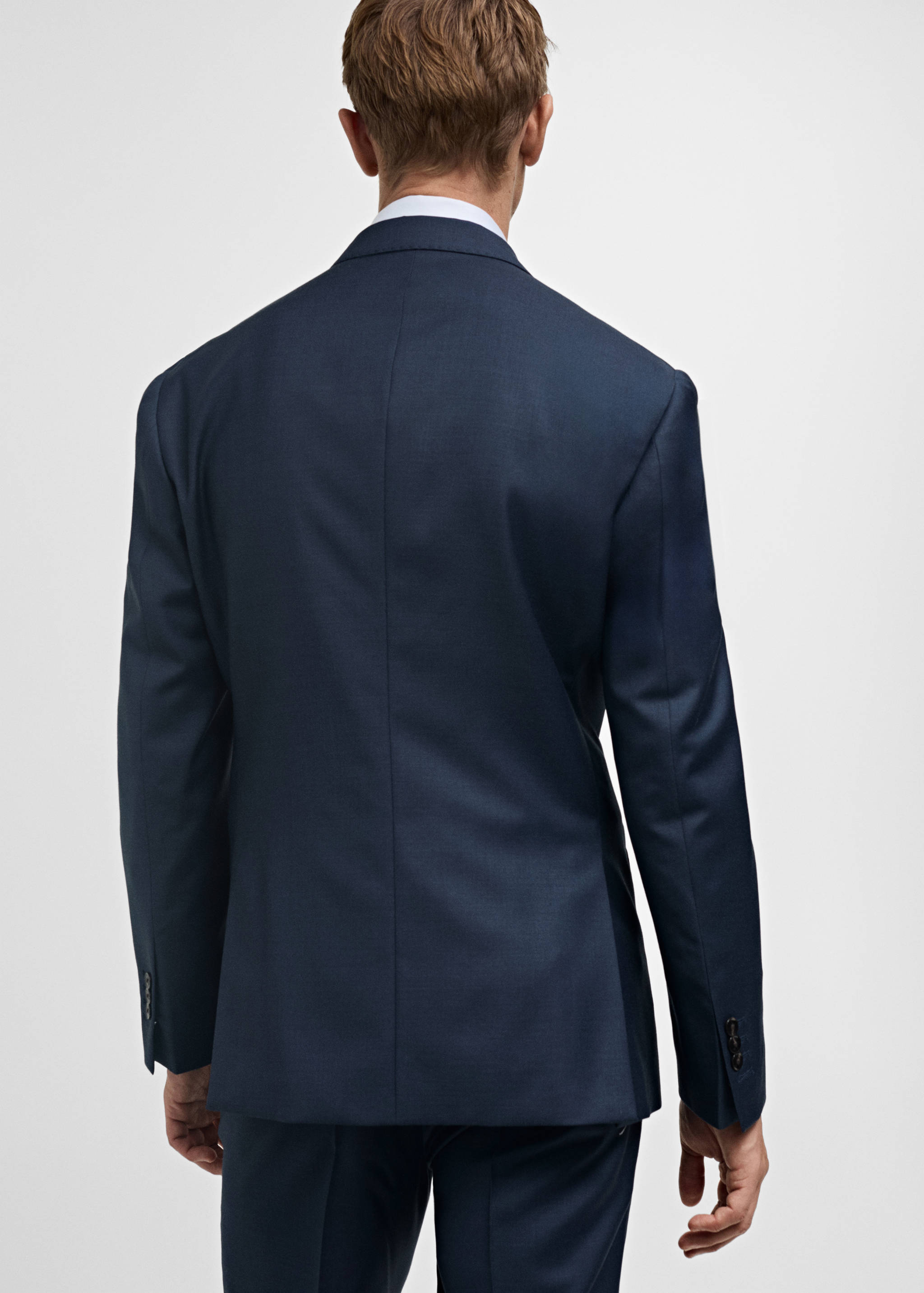 Venice 100% virgin wool suit jacket - Men | MANGO Georgia