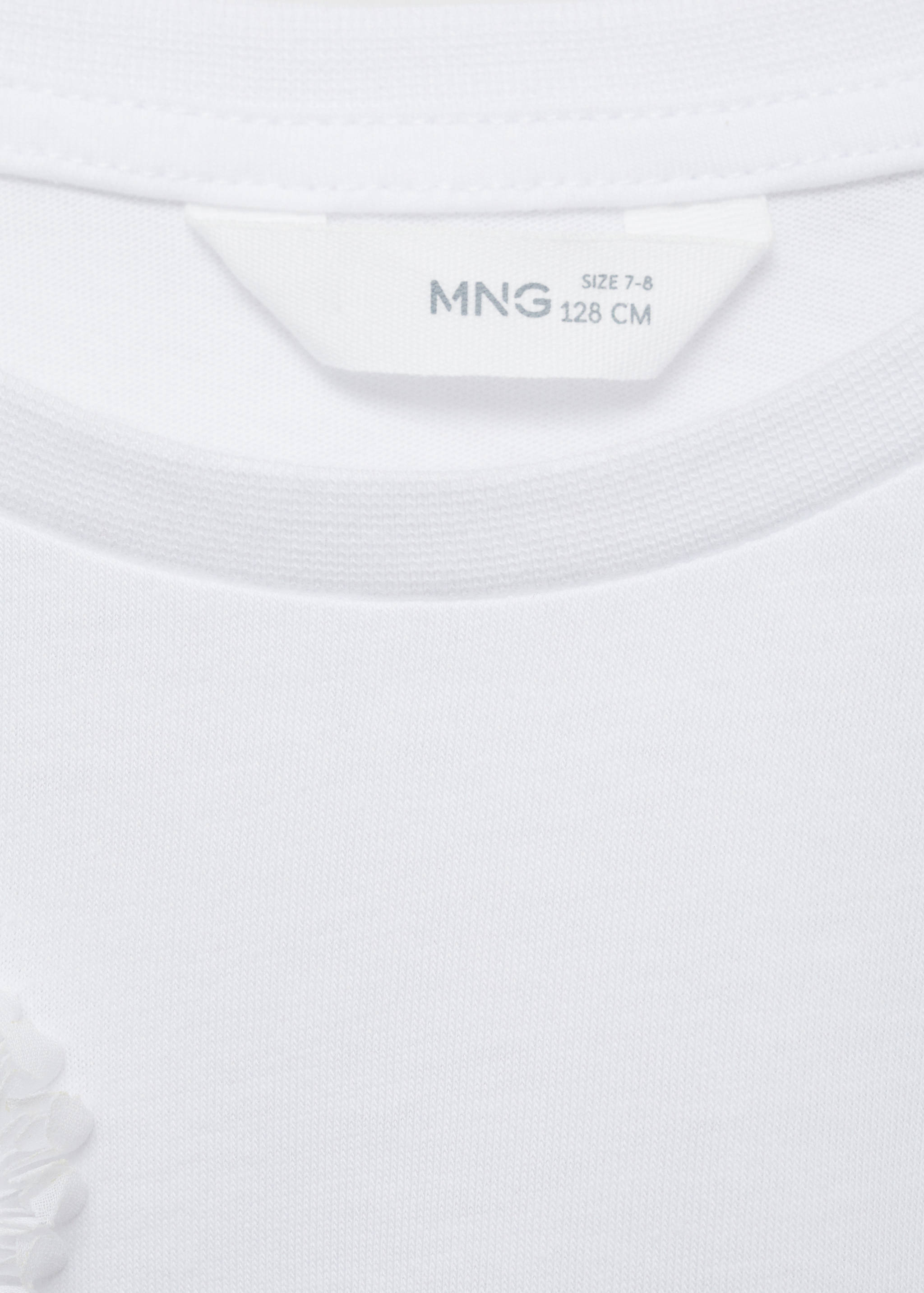 Embroidered detail T-shirt - Details of the article 8