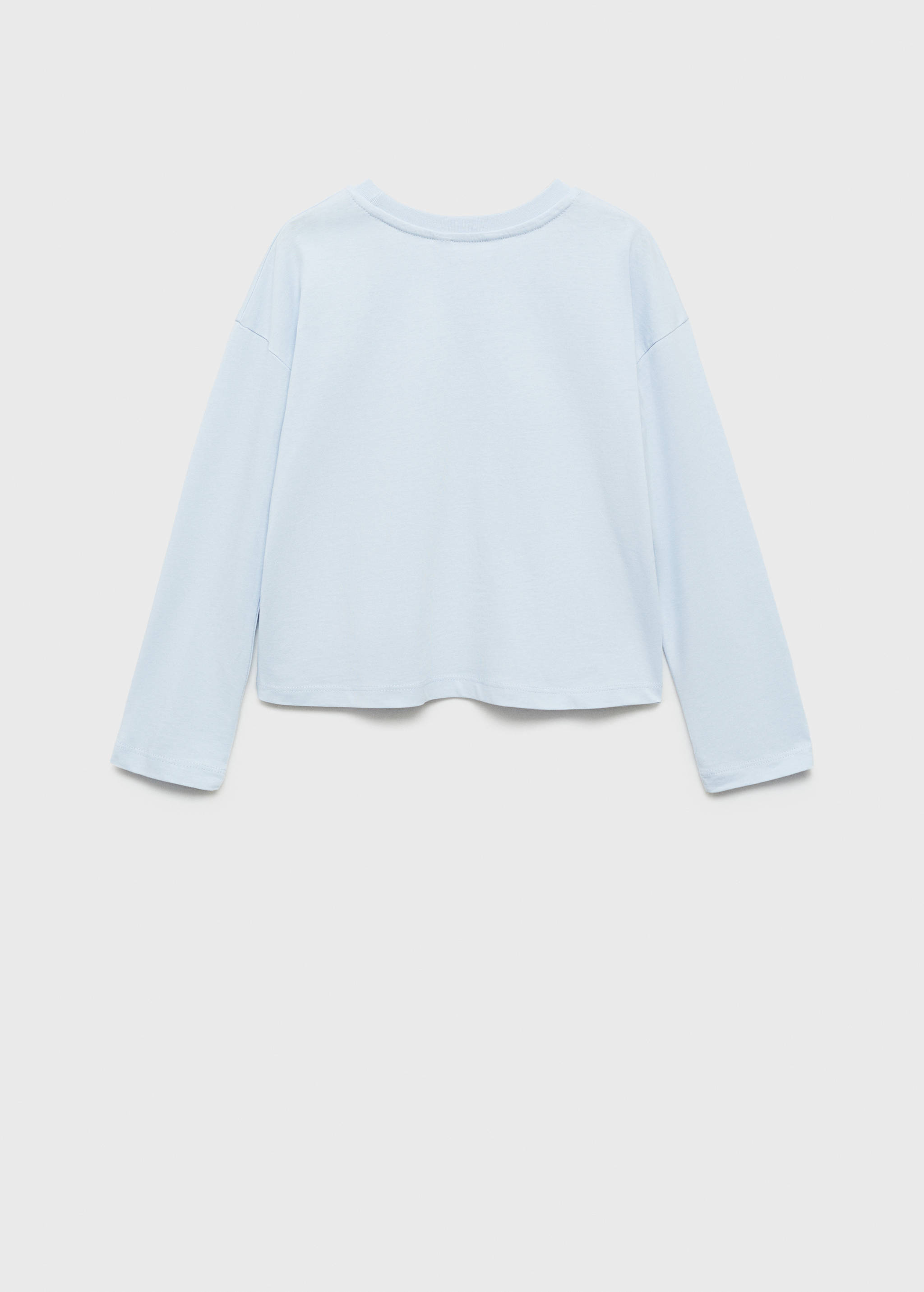 Embroidered detail T-shirt - Reverse of the article